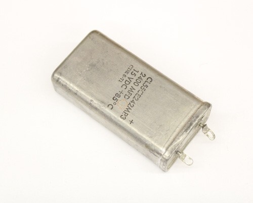 CL55CE242MP3 CDE CAPACITOR 2,400UF 15V TANTALUM FOIL RADIAL