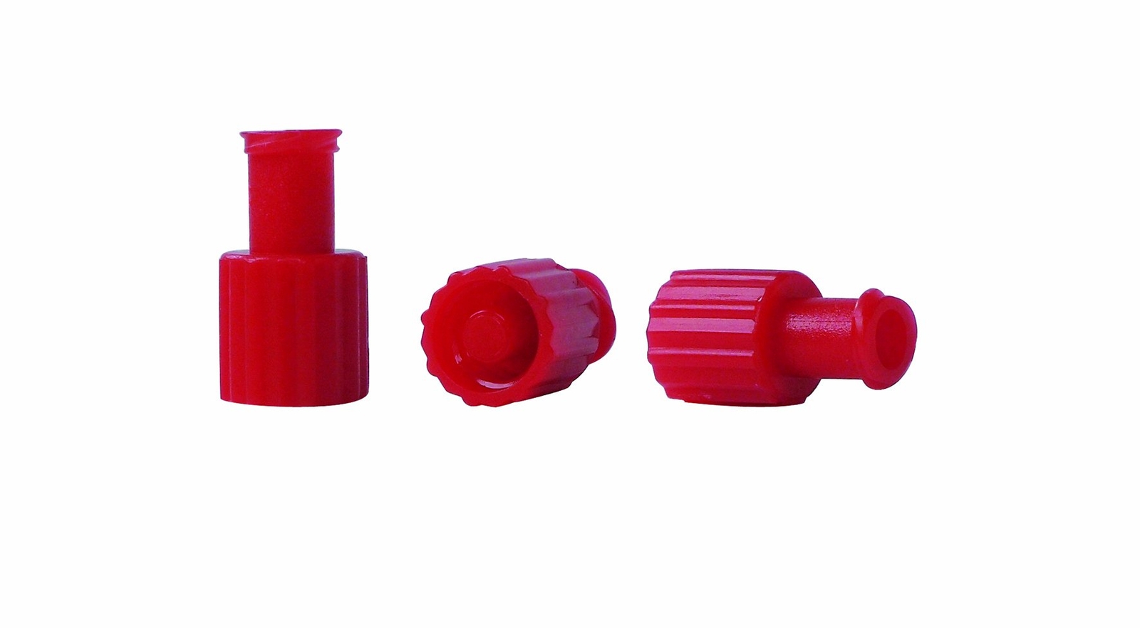 Luer Lock Combination Caps/Lids Sterile Sealing Caps for Disposable Syringes Red