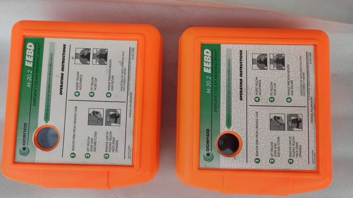 OCENCO EEBD BREATHING DEVICE M-20.2 (LIFE DATE 12/2028)