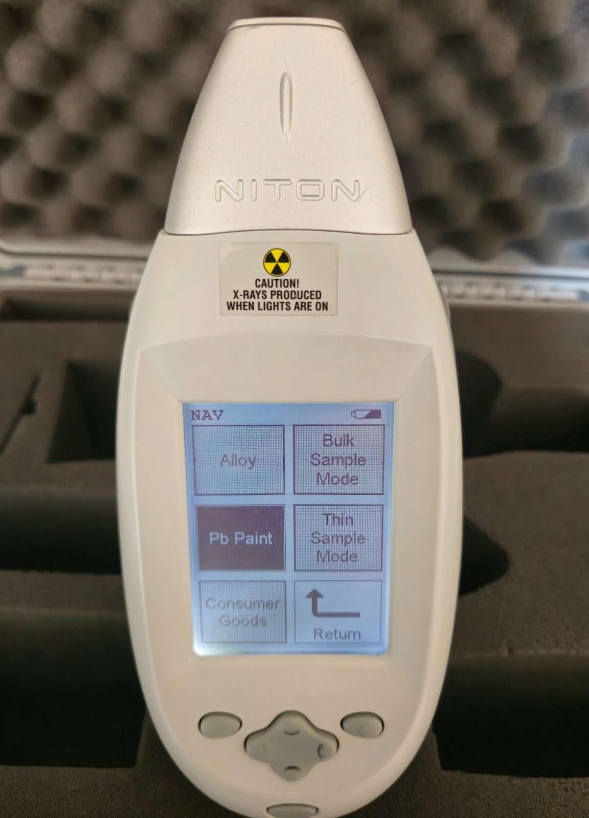 Thermo Scientific Niton XLp 300A XRF Analyzer Cd-109 Powers On w/ Case