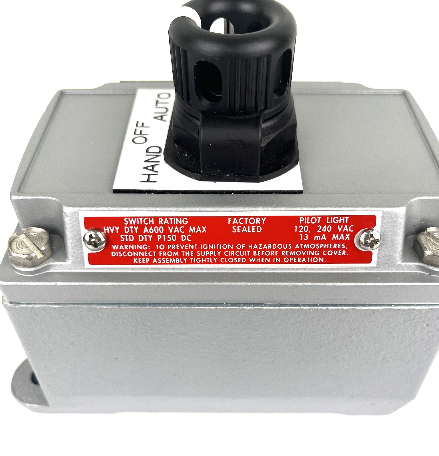 APPLETON, ED2S175102, 3/4″NPT, EXPLOSION-PROOF, SWITCH CONTROL STATION, NOS S