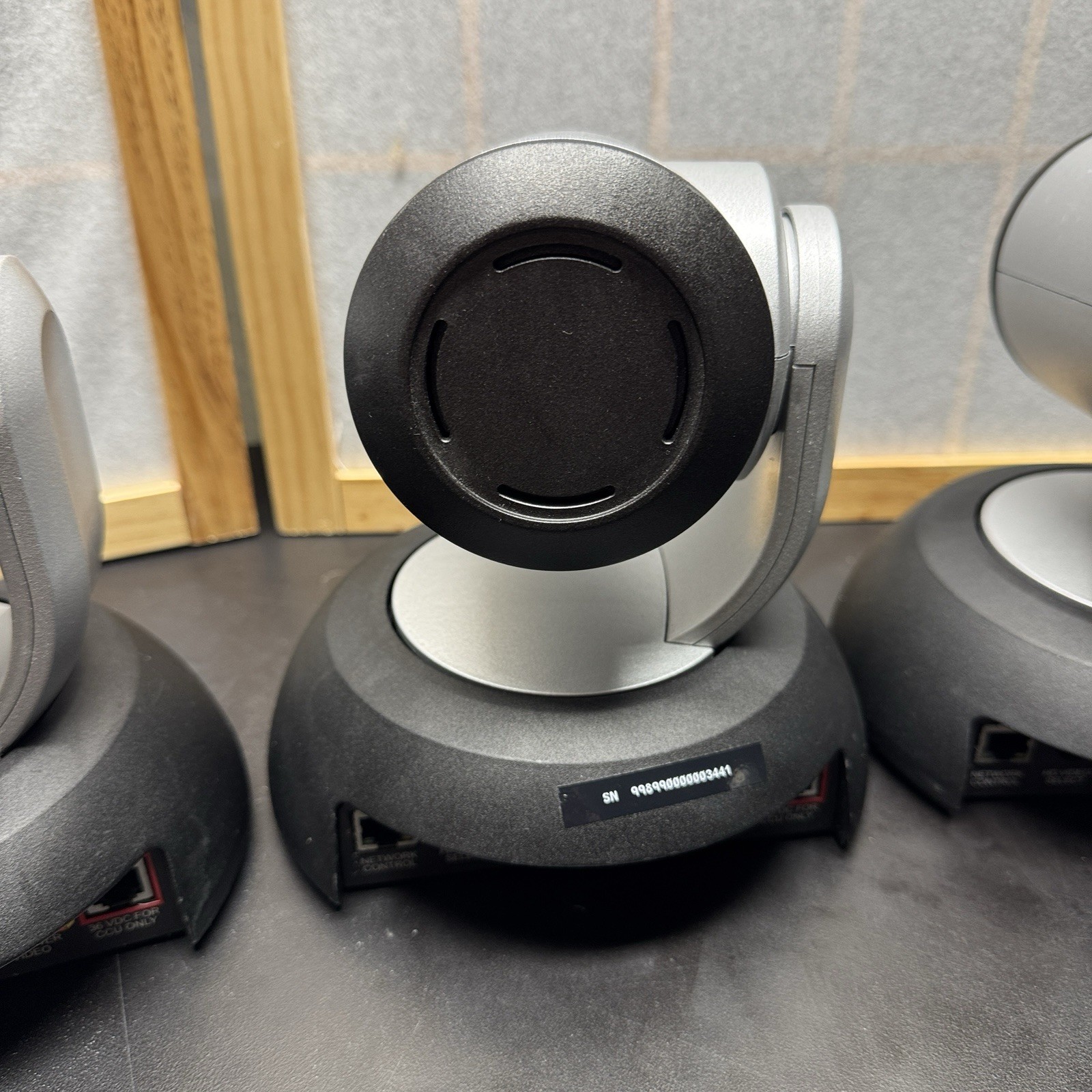 Four 4 Vaddio Roboshot 12 HD PTZ Video Conference Security Cameras 998-9900-000