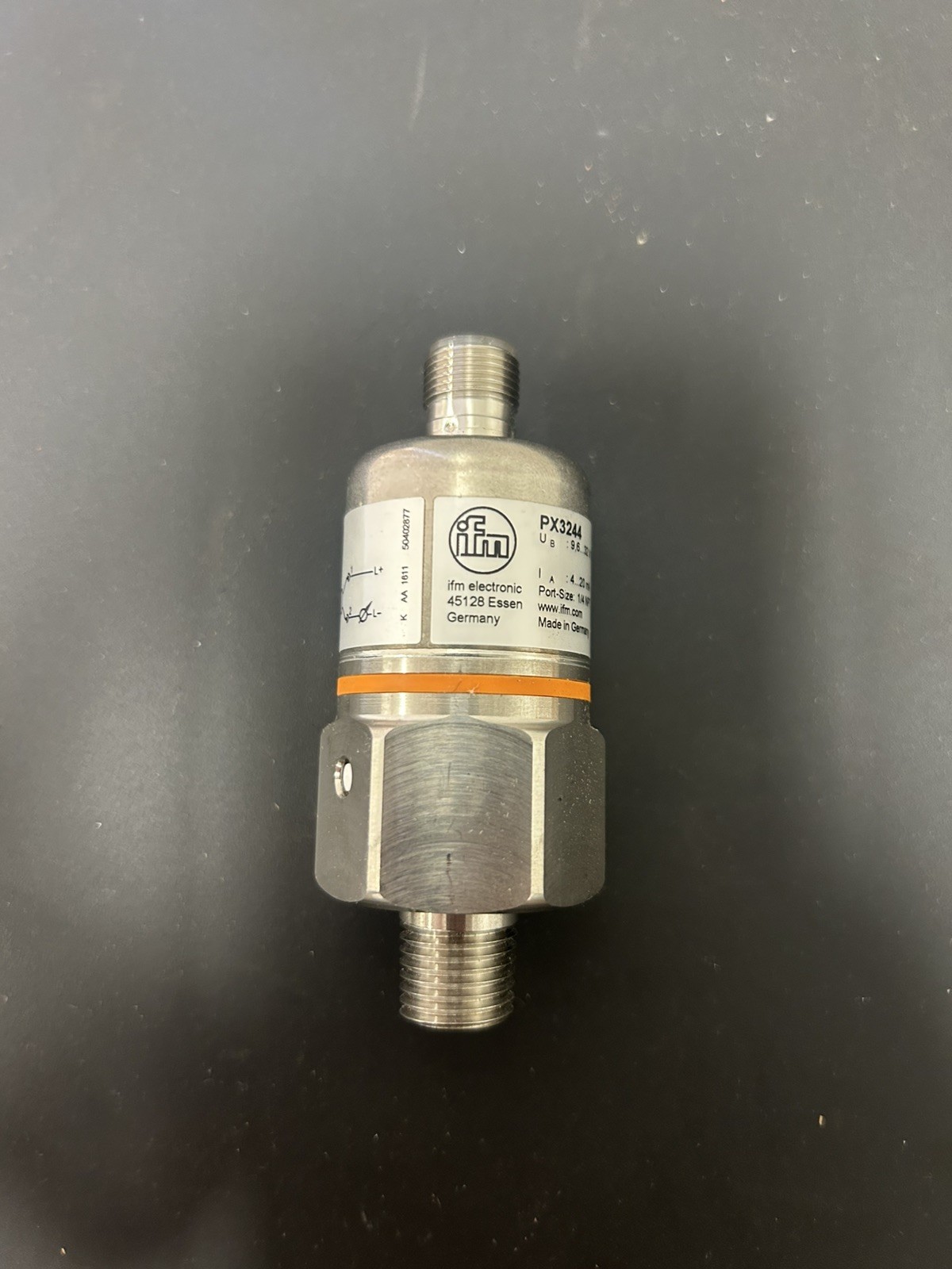 Ifm Px3244 Transmitter, 0-150Psi, 9.6-32Vdc efectorsod