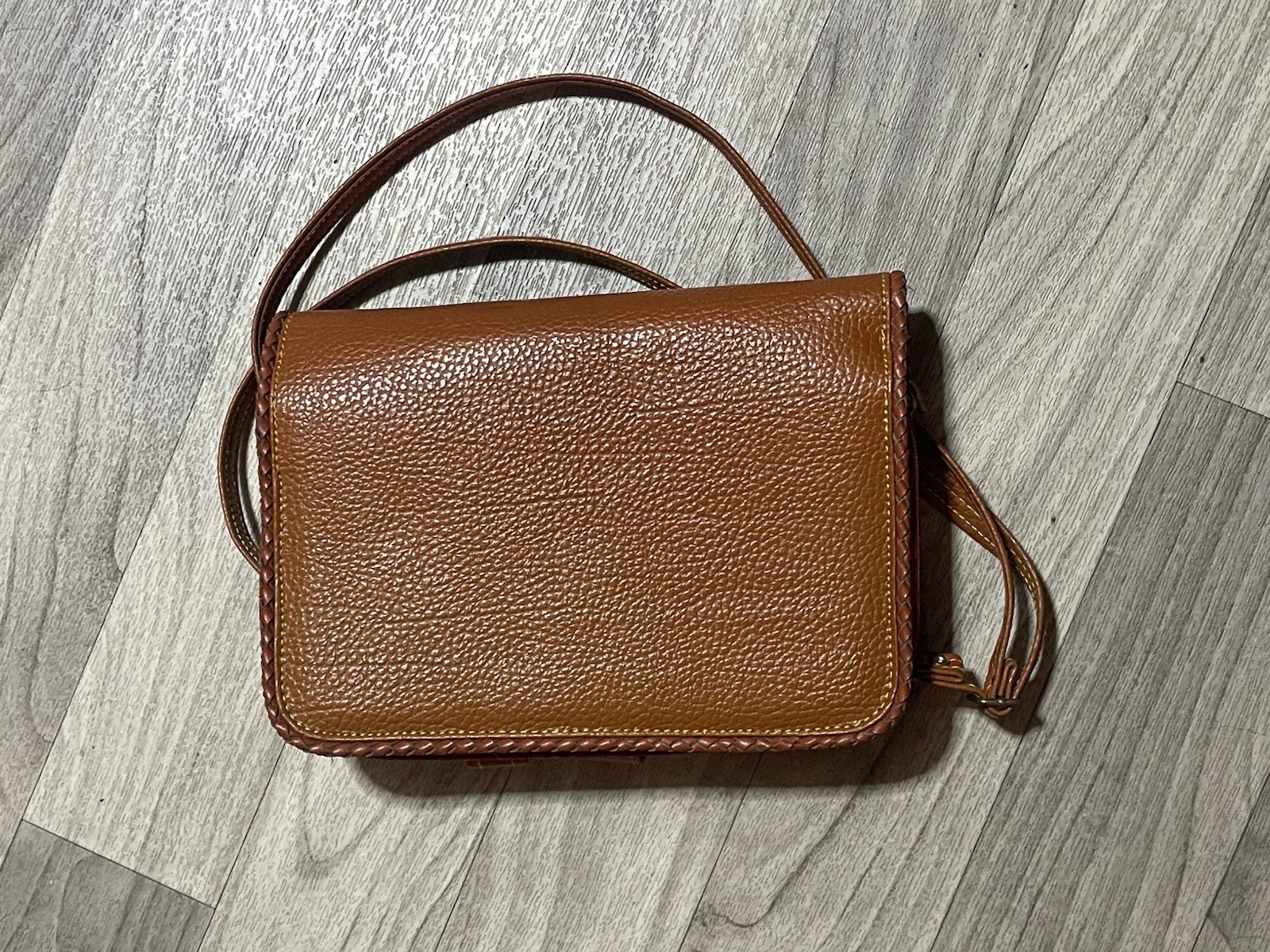 Dooney & Bourke Organizer Notebook Planner Calendar Leather Vintage Crossbody