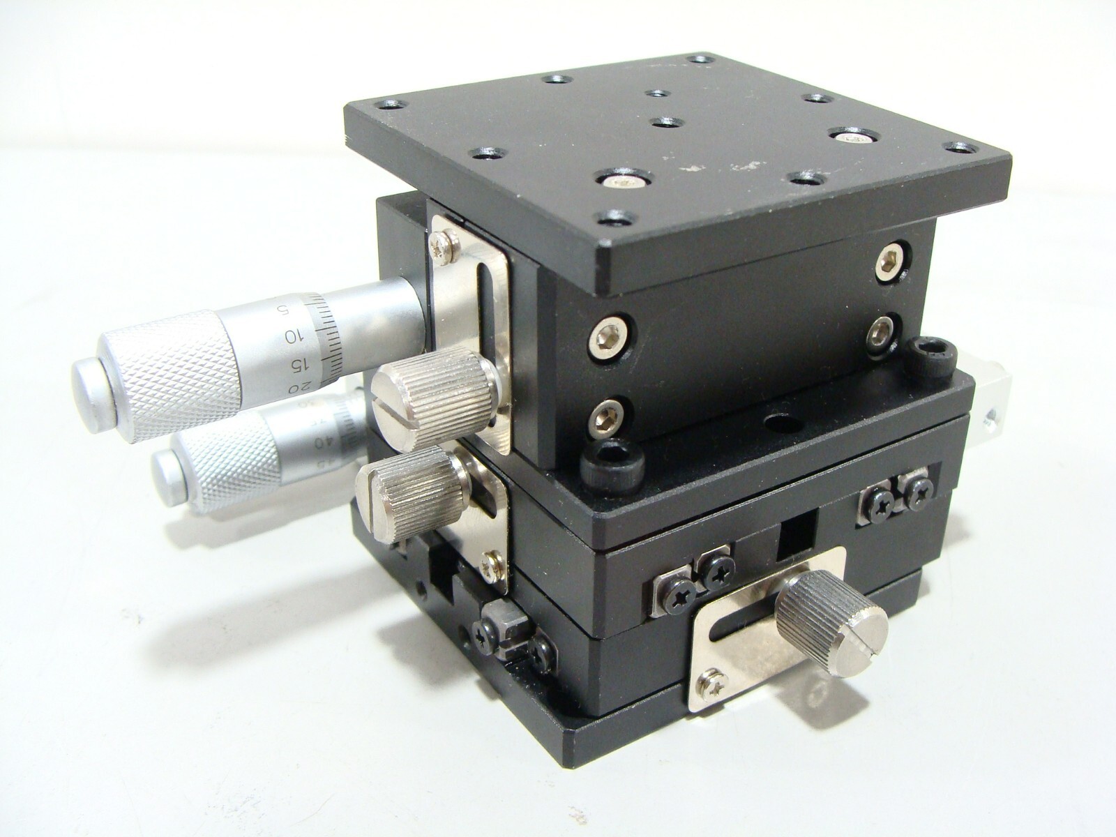 1 x Right-Handed Micrometer XYZ Translation Stage 60x60mm Cantilever Z-Axis