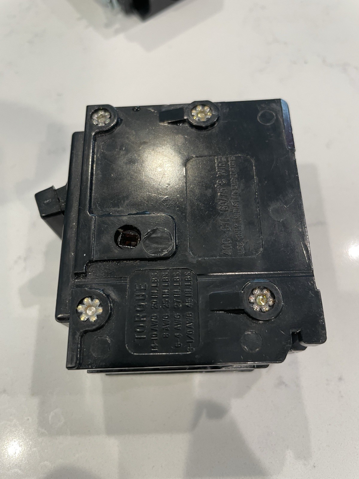 Eaton BR2100 C2100 100A 2-Pole 120/240V Circuit Breaker Common Trip