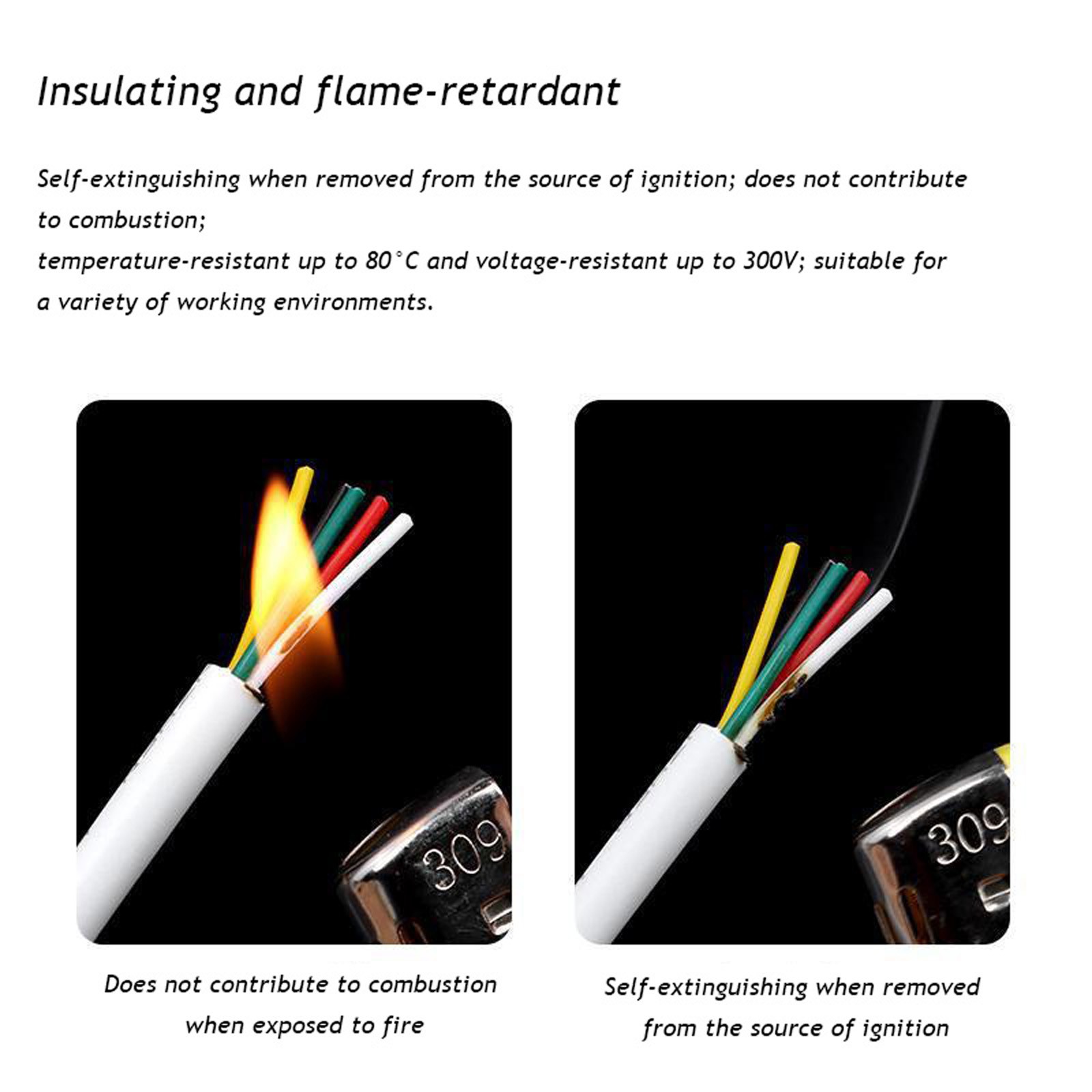 16-30 AWG Multi Core PVC Cable 2/3/4/5/6/7/8/9/10 Core Signal Power Data Wire
