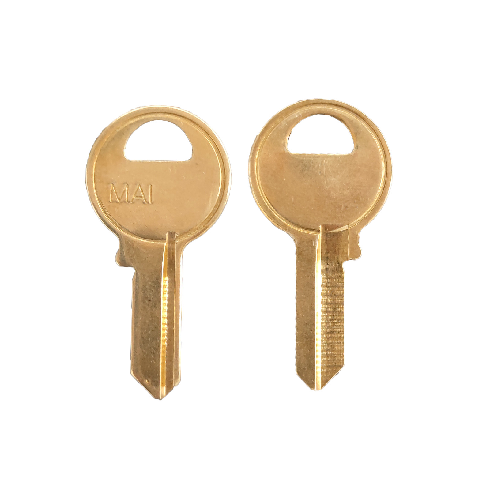 (50 KEYS) MA1 (M1) BRASS Key Blanks 50 Master M1 Padlock Key Blanks