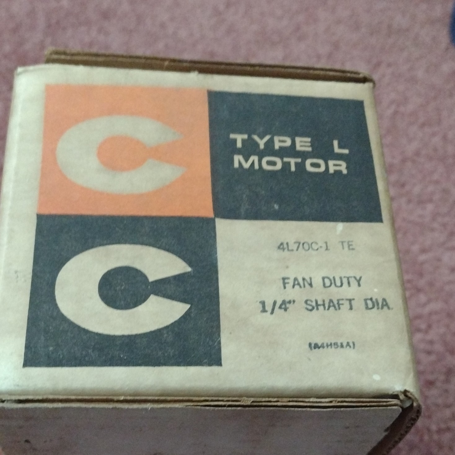Redmond AK4H51A 115V AC 1PH Induction Motor 1550RPM 1/70HP Open Base Owosso Mich