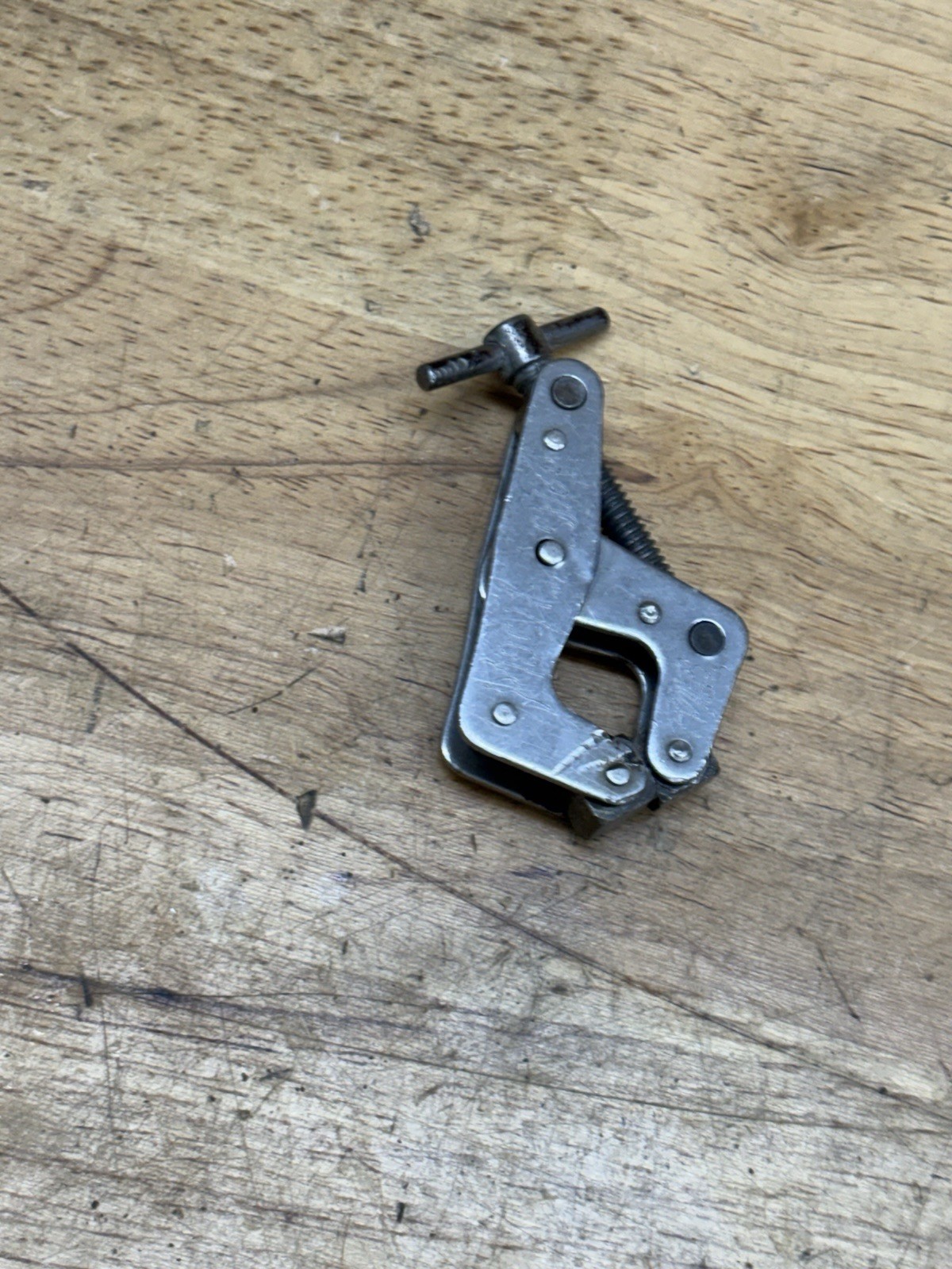 Vtg Saxton Kant Twist No. 401 Copper Jaw 1” Clamp Welding Machinist Tool USA