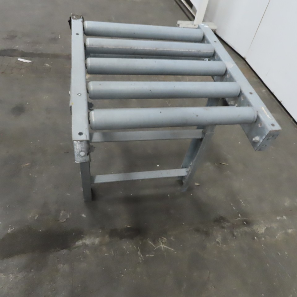 21″x24″ Gravity Roller Conveyor 18″BF 1.90″ Diameter Galvanized 4-1/4″ Centers