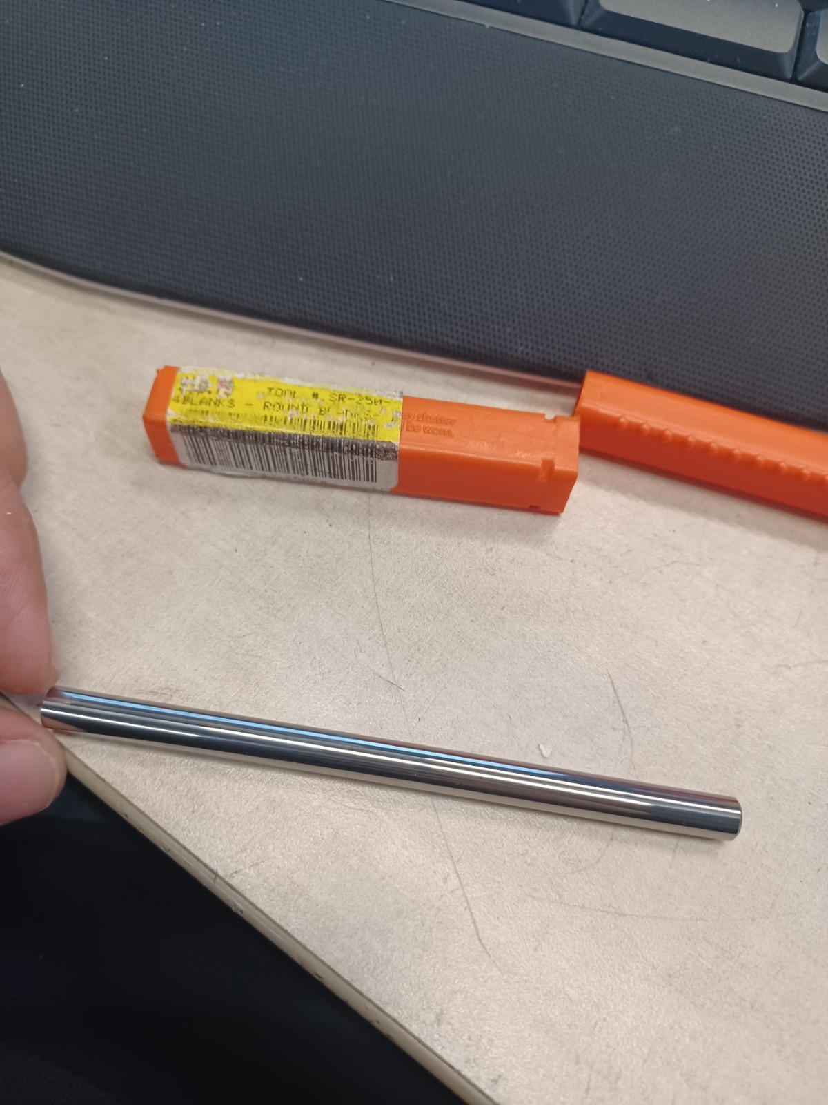 Micro 100 Round Blank,Dia. 1/4 In,Length SR-250-4 181L