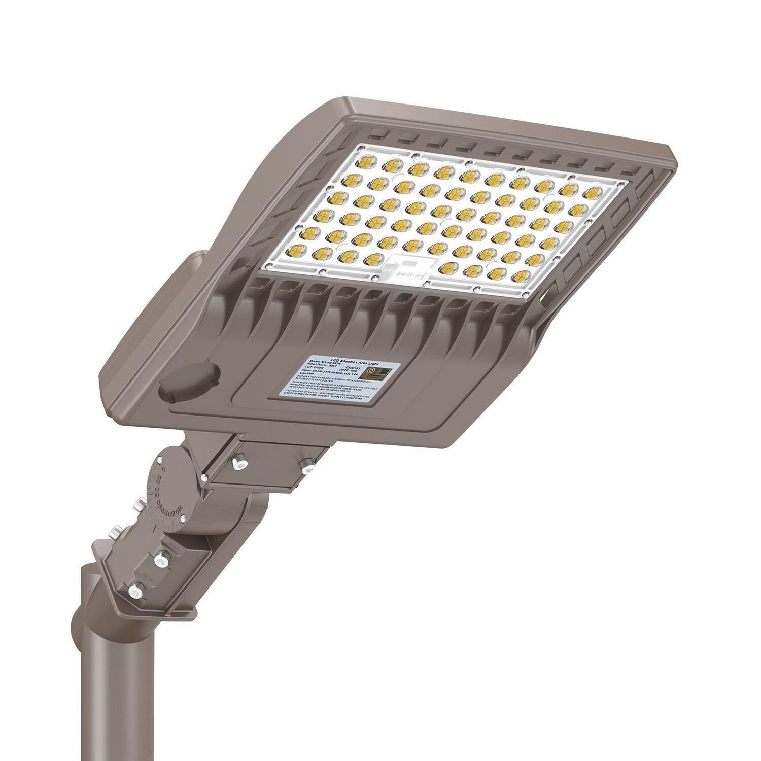 4PACK LED Stadium Light 200W Parking Lot Shoebox Street Security Flood Lighting