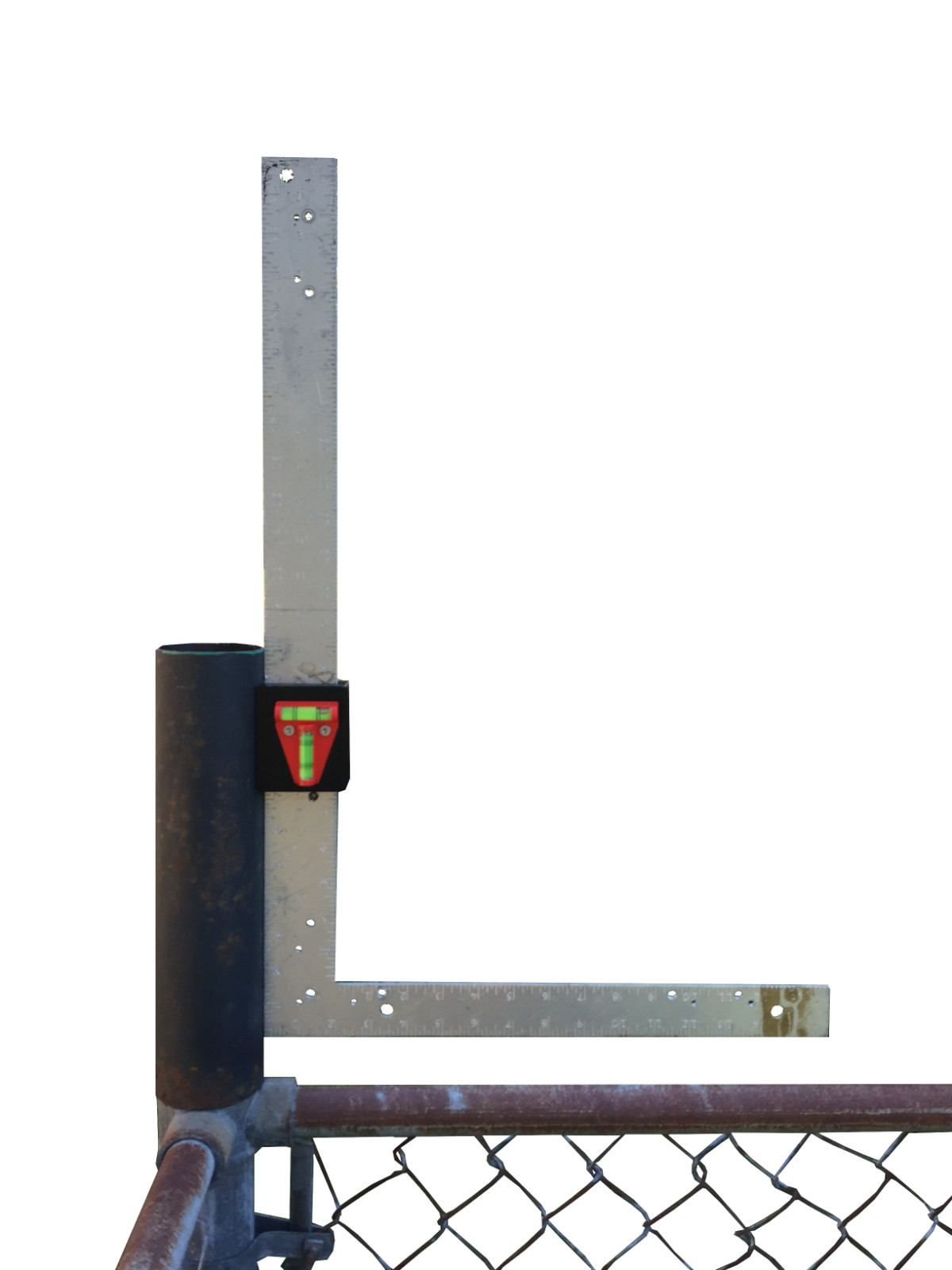 Pipefitters Square Holder & Combo Level Tools V2 ( Metallic Silver)