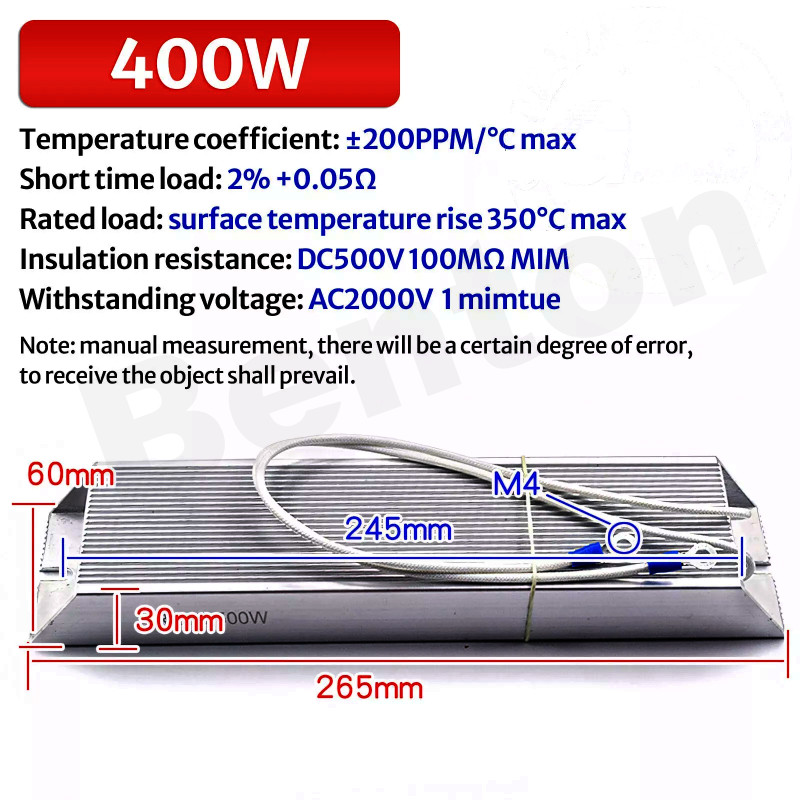 RXLG High Power Servo Inverter Resistor Braking Resistor 400W to 3000W Worldwide