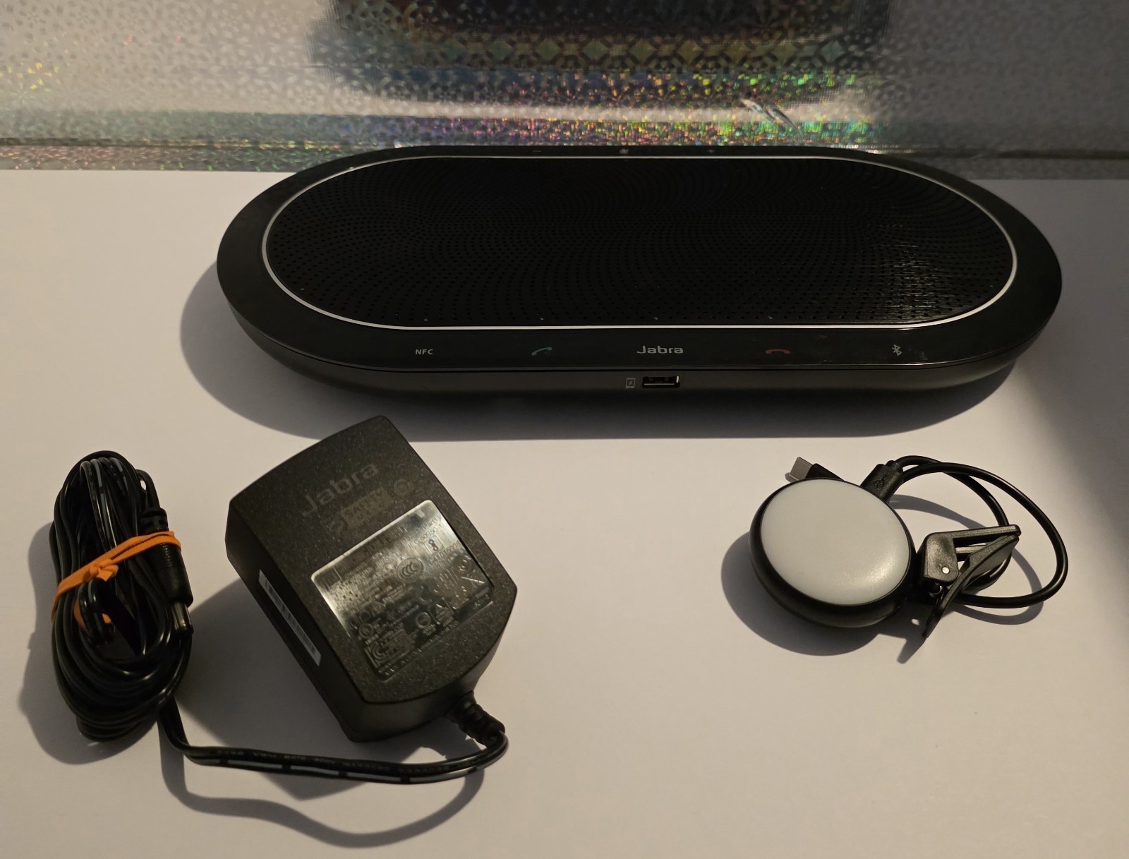 Jabra SPEAK 810 USB VoIP Desktop HandsFree ConferenceSpeakerphone + Light