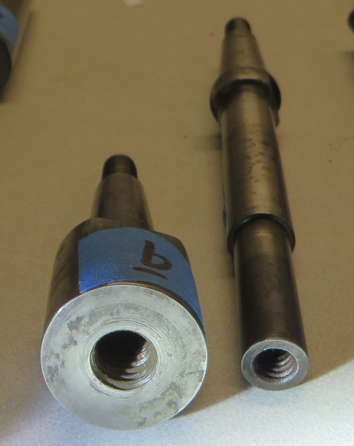 O.D. / I. D. GRINDER ARBORS (7 USED ARBORS) BEING SOLD AS IS. UNKNOW MANUFACTURE