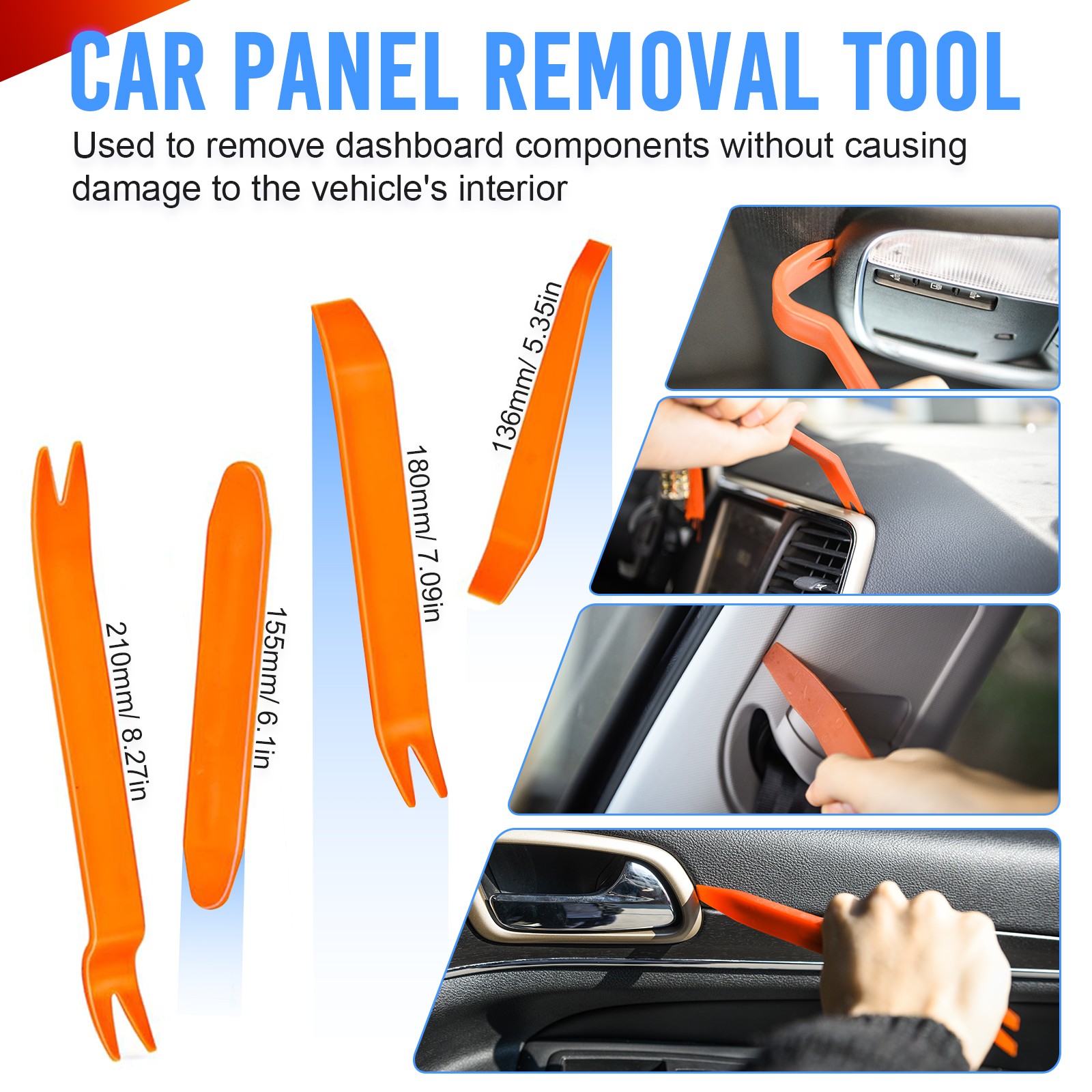 1295Pcs Car Push Retainer Clips & Auto Fasteners Assortment for GM Ford Toyota