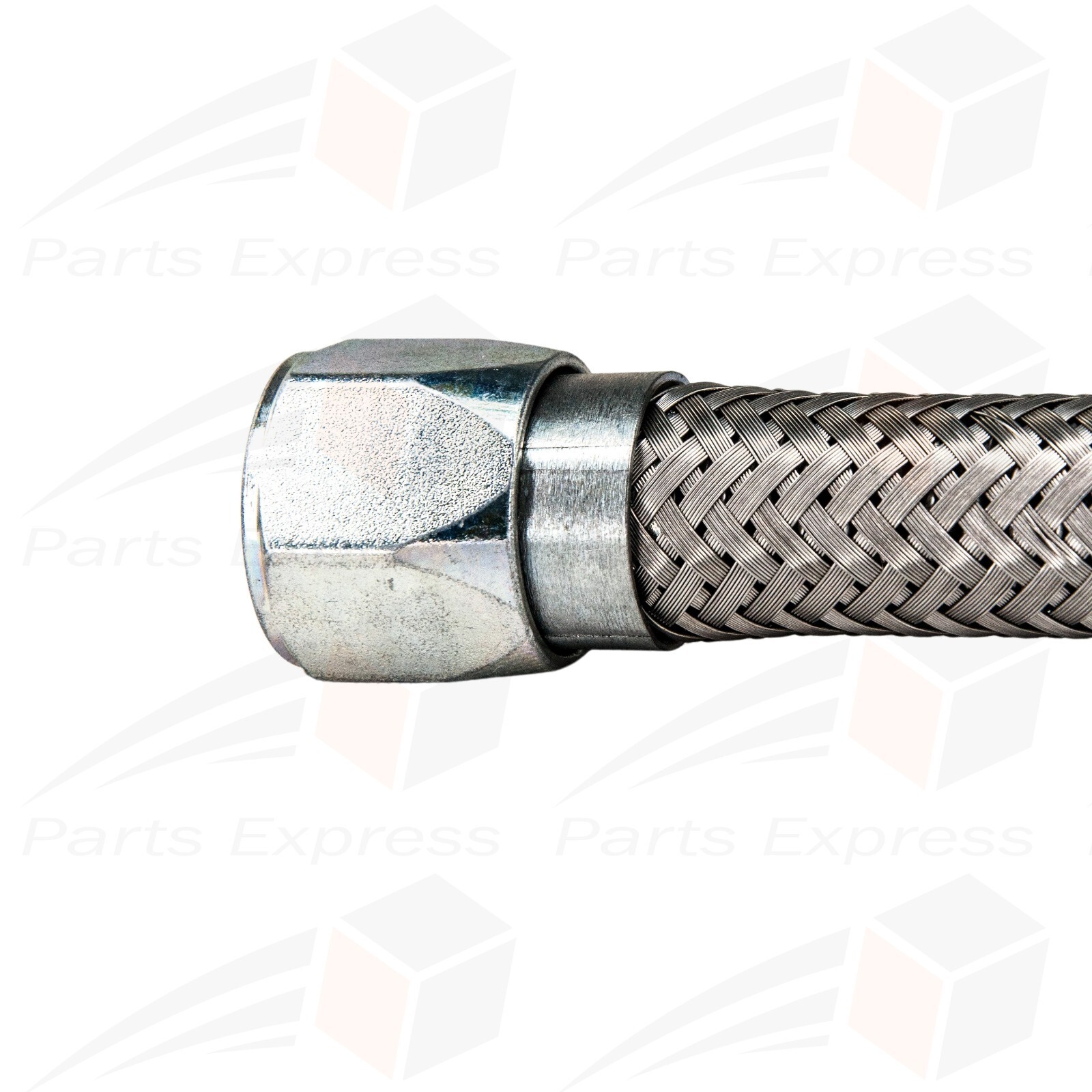 Flexible Stainless Steel Hose for High Pressure Steam Service [1/2″ NPT x 36″ L]