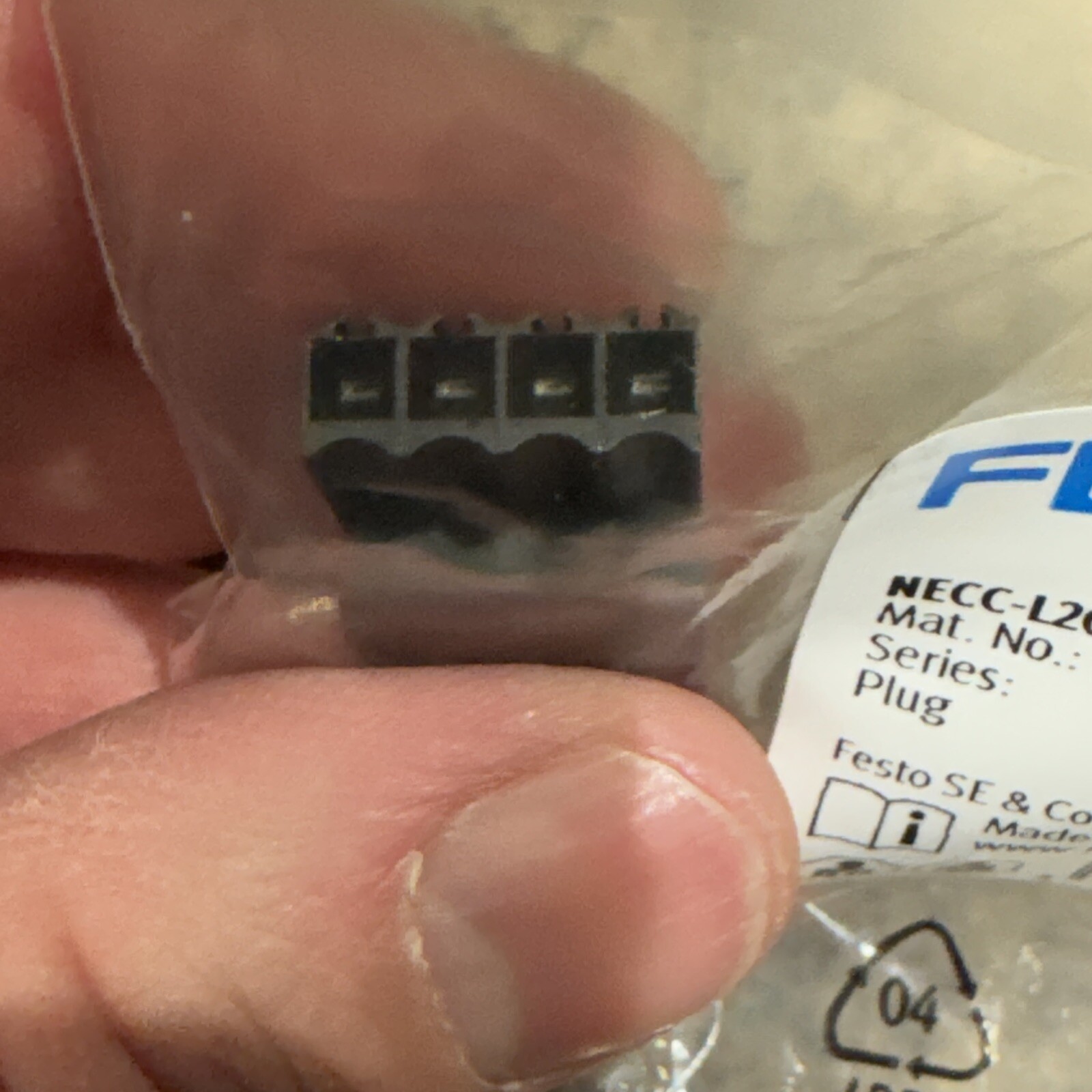 Festo 8024782 NECC-L2G4-C1 Plug Series 06-2022 13 Festo SE & Co made in Bulgaria