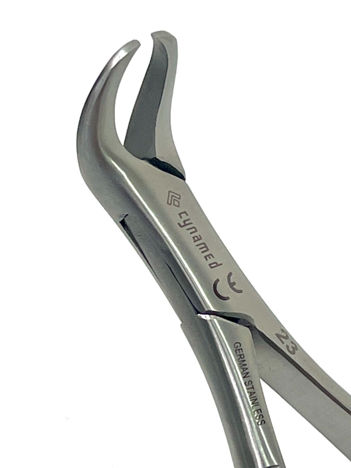 2 PREMIUM GERMAN DENTAL TOOTH EXTRACTING FORCEPS #23 COW HORN LOWER MOLAR DENTAL