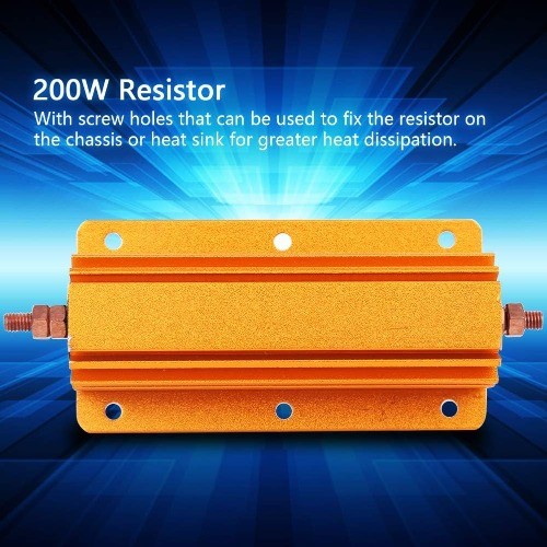 Title 100×52 Aluminum Casing Resistor Aluminium Housing Resistor RX24 200W