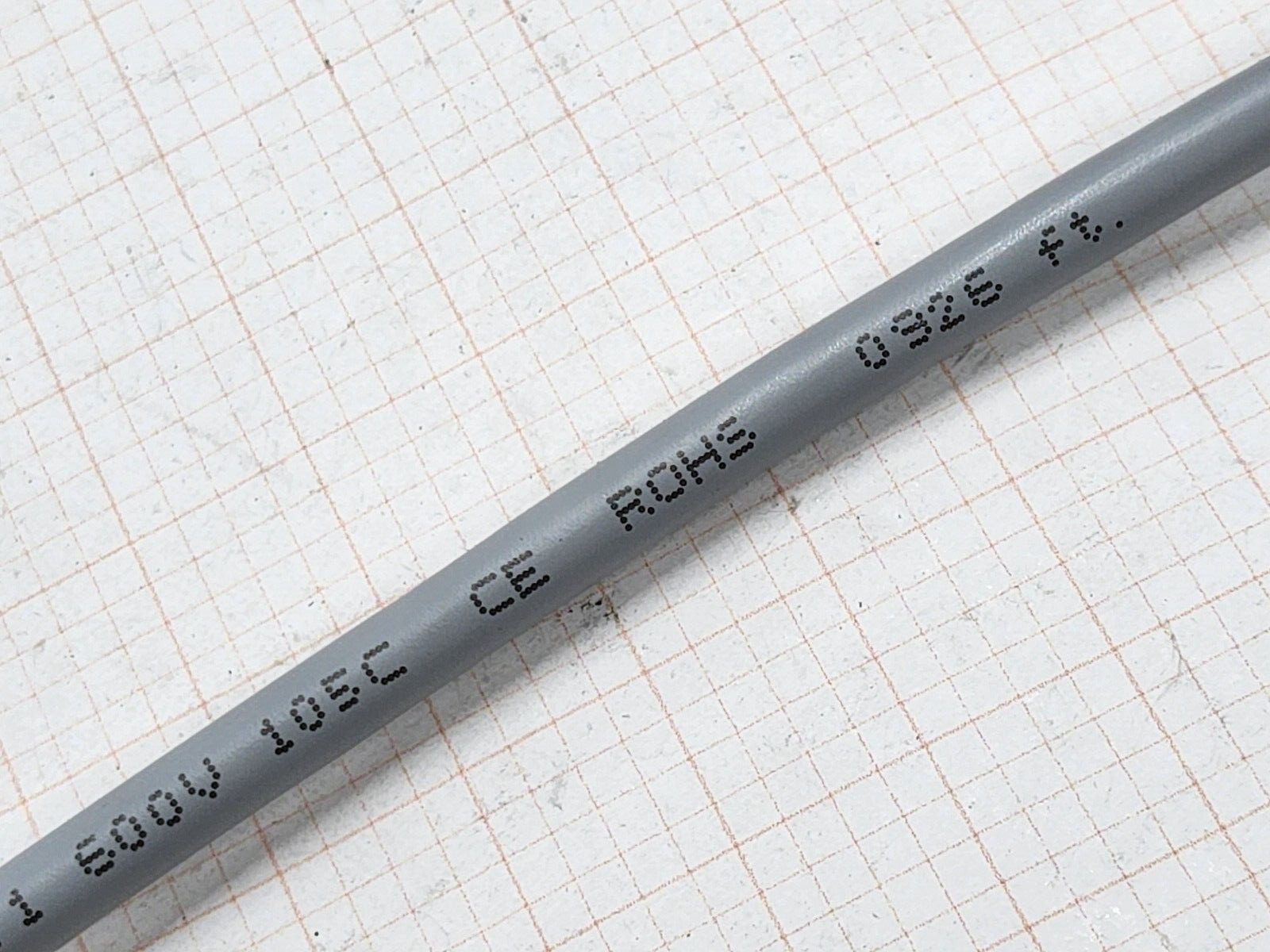 Alpha Wire 79019 16/2C EcoFlex Twist Pair mPPE 600V Control Cable Gray /10ft