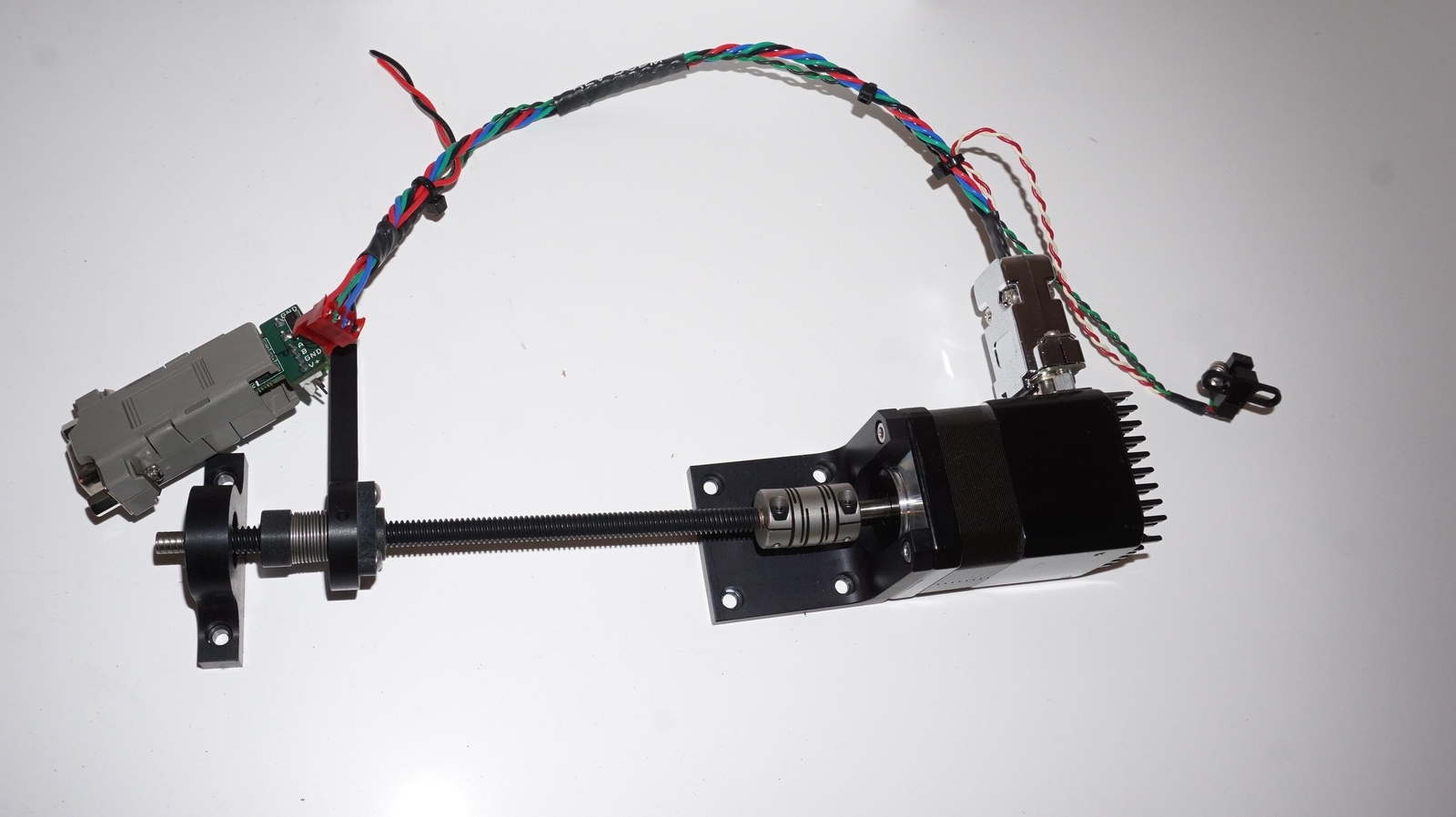 LIN CO-4118S-09 SILVERPAK 17C NEMA 17 1.8° STEPPER MOTOR+DRIVER+CONTROLLER+SCREW