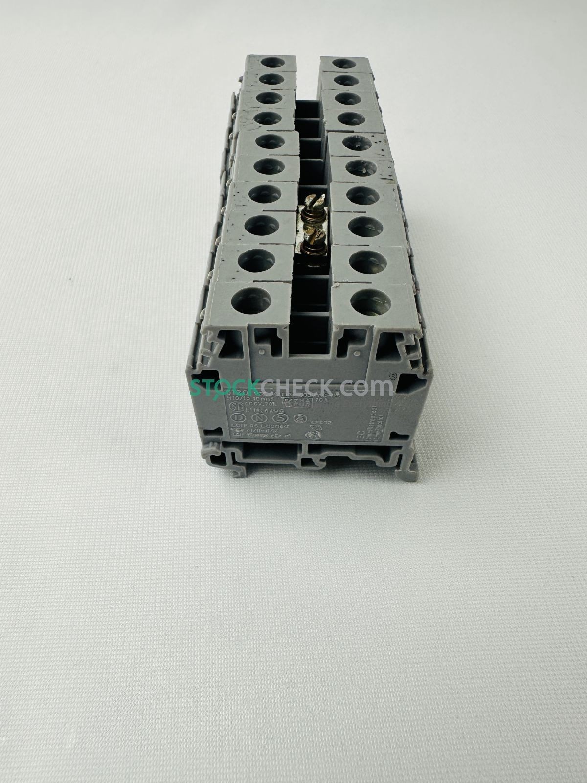 Entrelec 5120 Feed-Through Terminal Block- Lot of 10