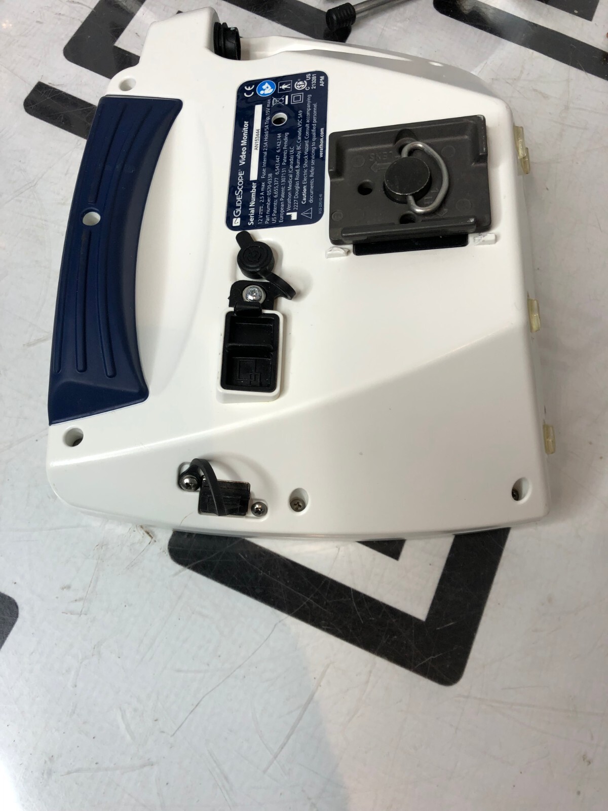 Verathon GlideScope AVL 0570-0338 Monitor Video Laryngoscope No Battery TESTED