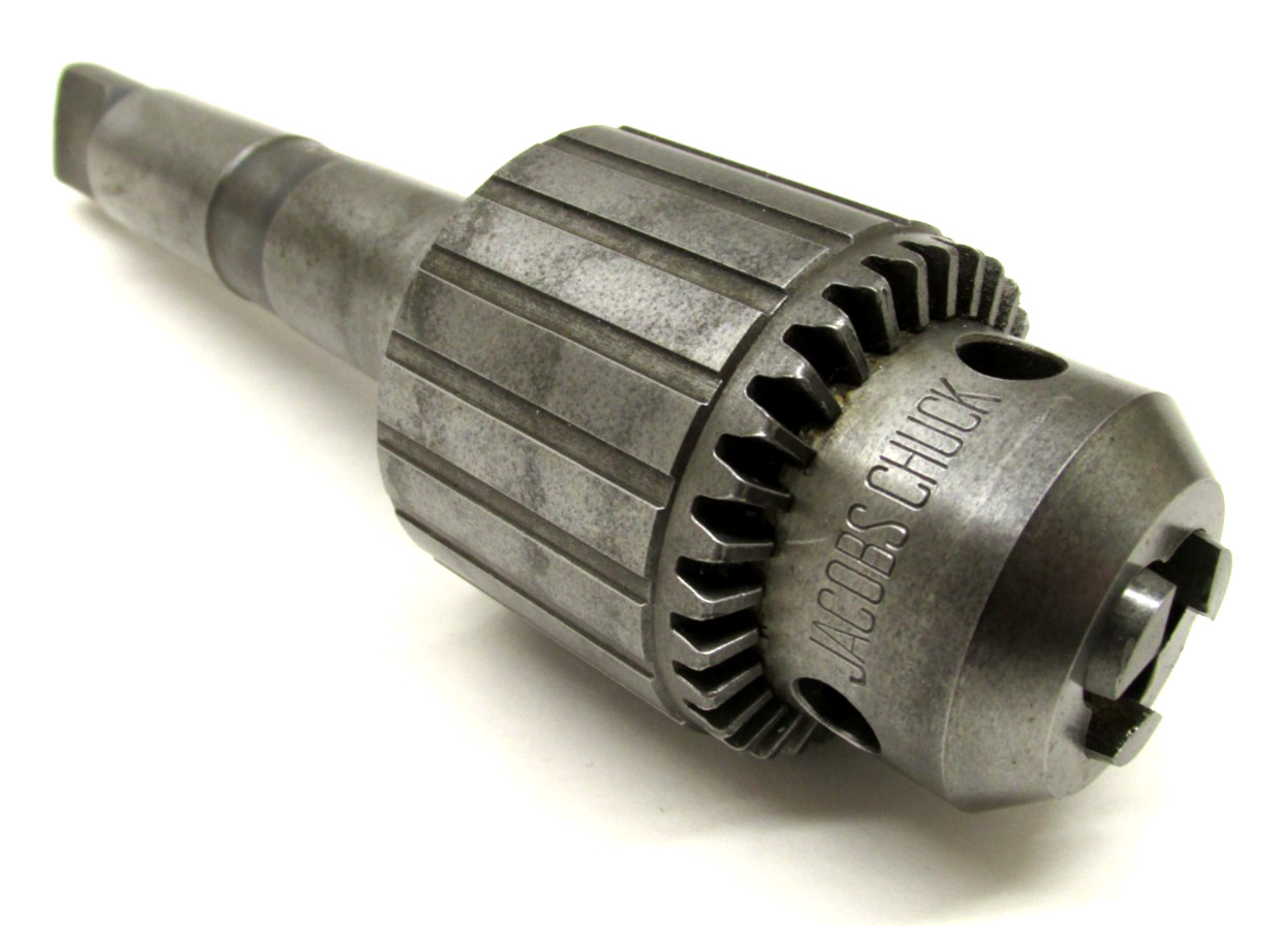 JACOBS 0 to 1/2″ DRILL CHUCK w/ 3MT SHANK – #6A