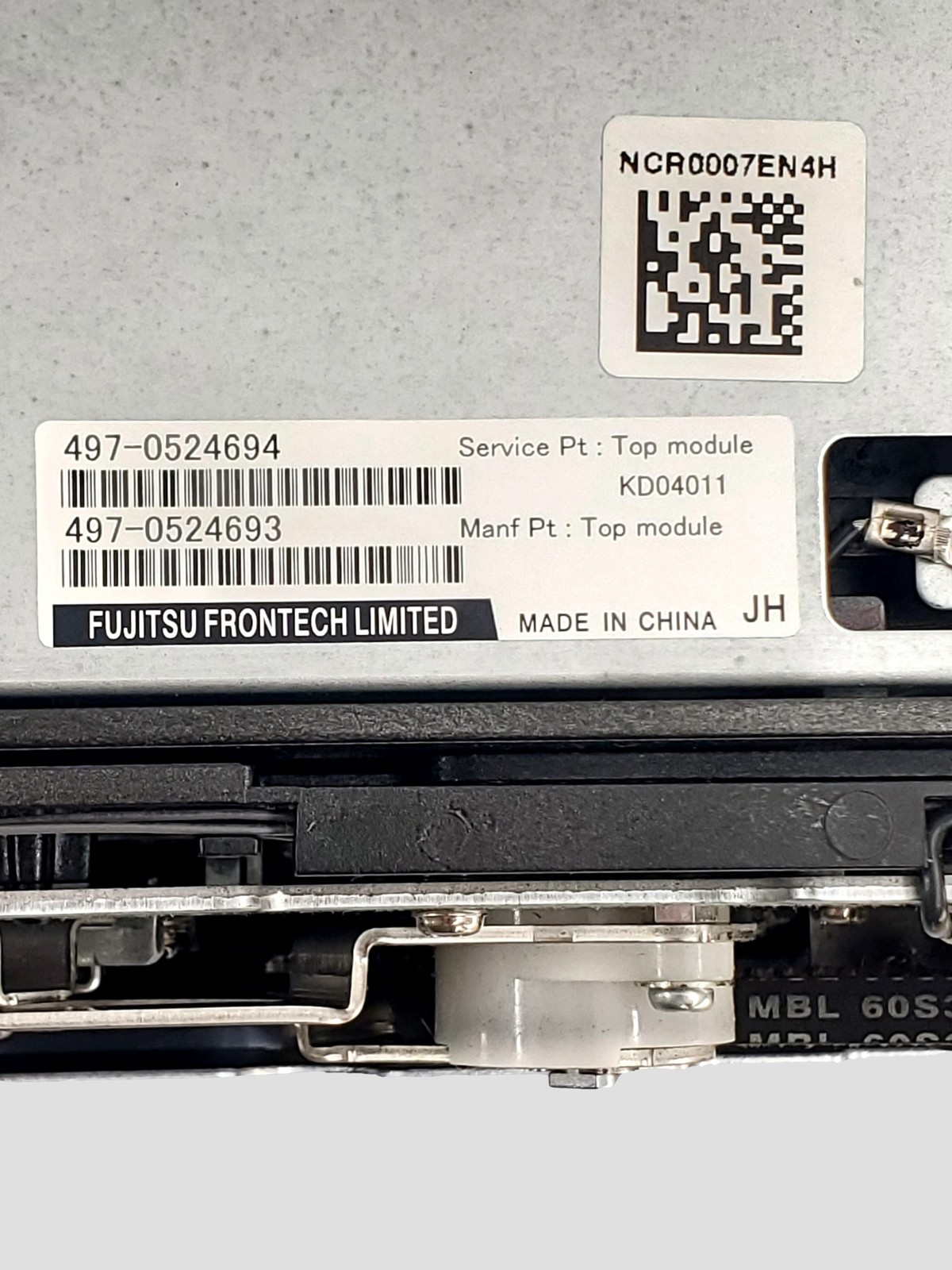 Fujitsu GSR50 KD04011-C001 Cash Handling Bunch Acceptor Top Module