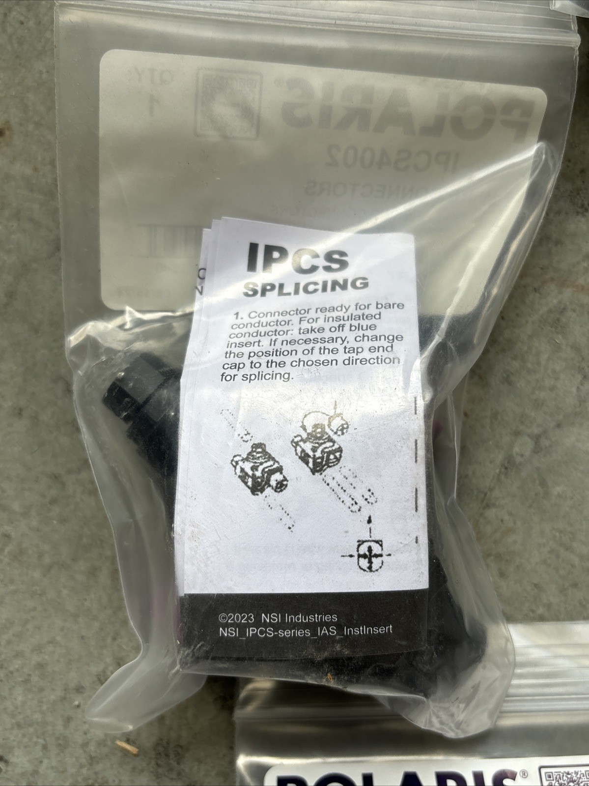 POLARIS INSULATION PIERCING CONNECT IPCS4002 4/0-3 Conductor RangeTap 2-10 Lot 3