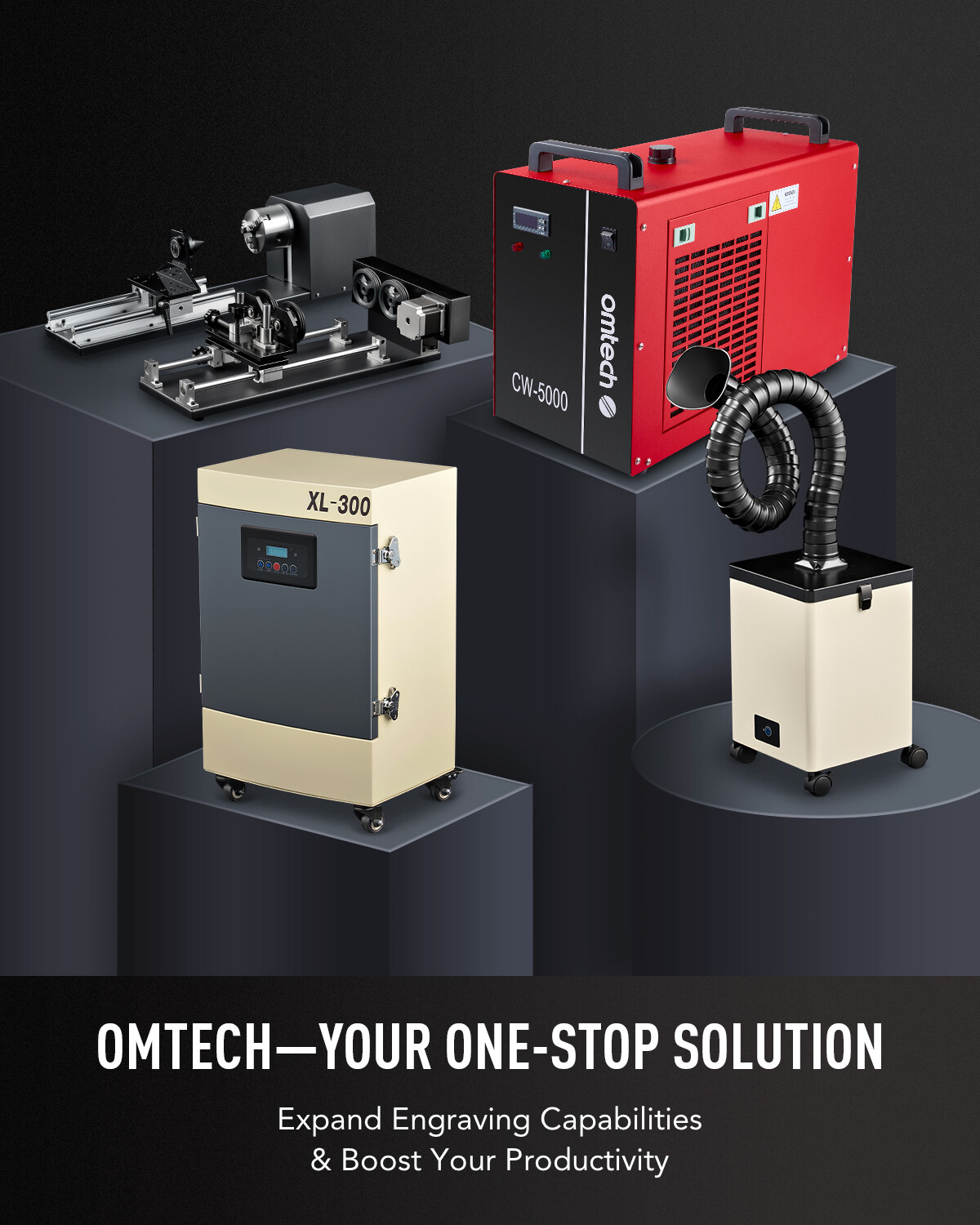 OMTech 100W 24×40 CO2 Laser Engraver Cutter Engraving Cutting Marking Machine