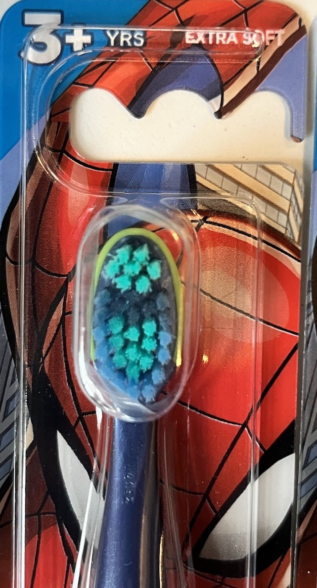 Oral-B Crest Kid’s Toothbrush 3+, Spiderman graphics, Compact, soft 4 Pk marvel