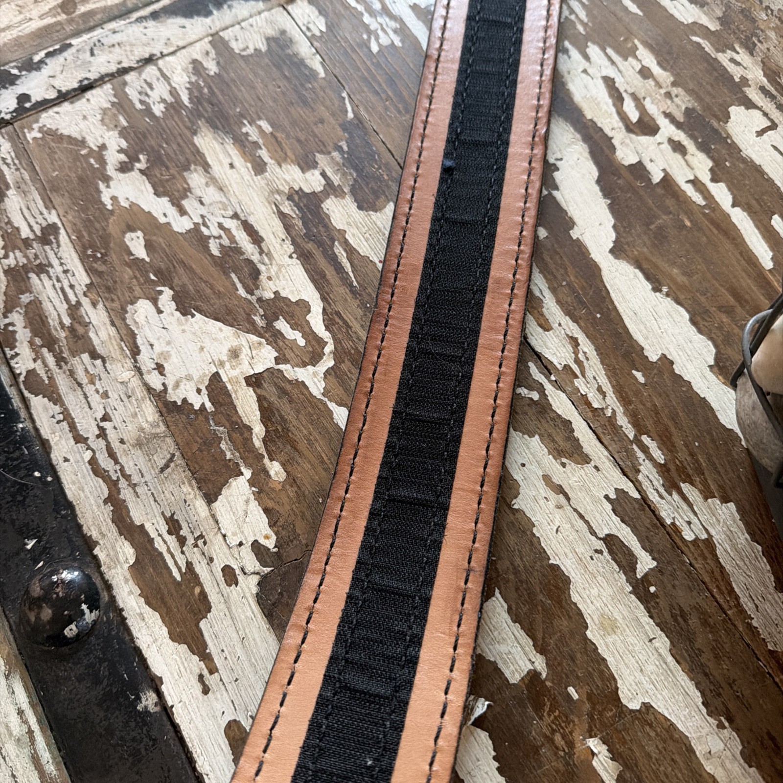 Safariland Model 146V Border Patrol Duty Belt Size 38/95 Black Asmbld Mex