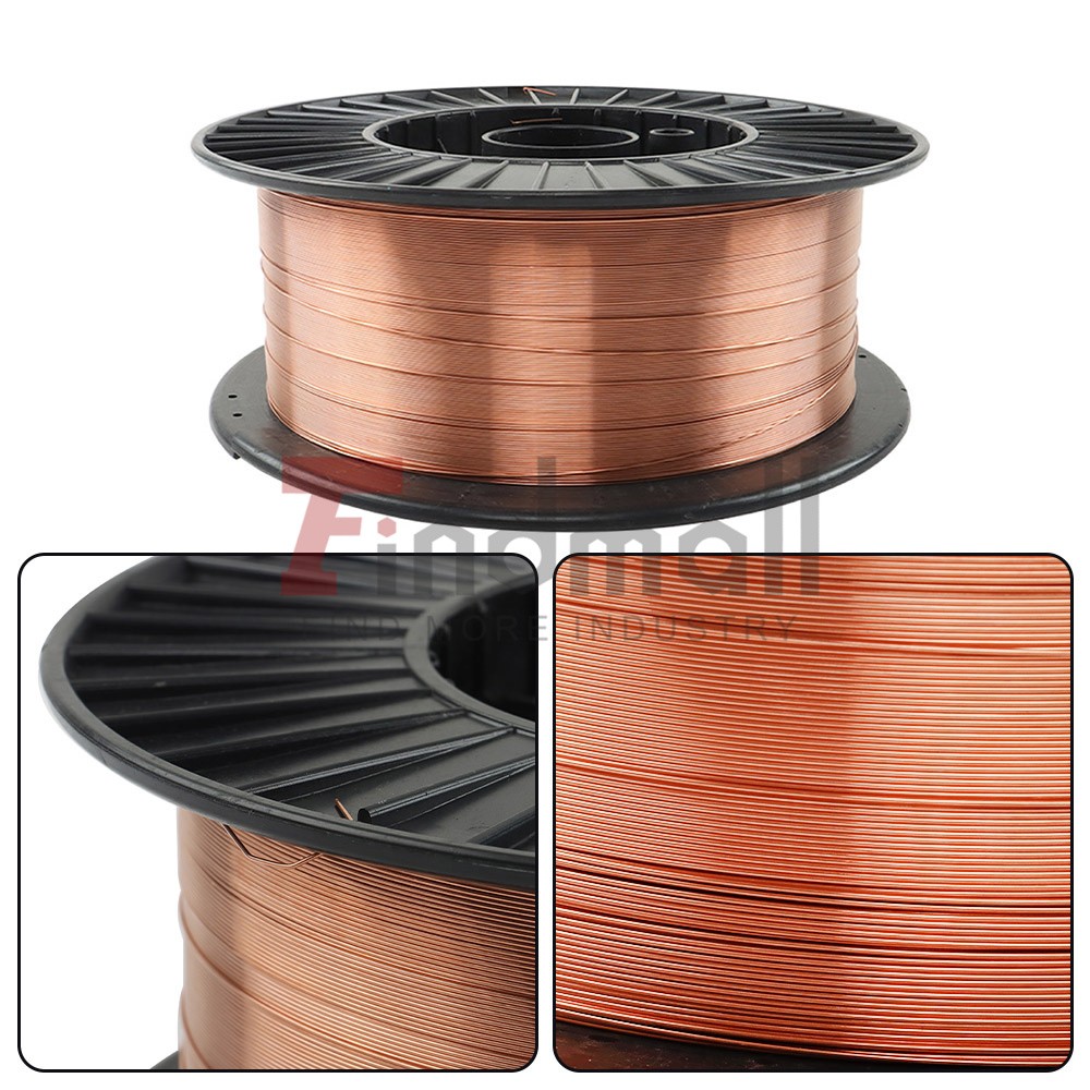 New ER70S-6 .035″ (0.9 mm) Mild Steel MIG Welding Wire – 33 Lbs Roll