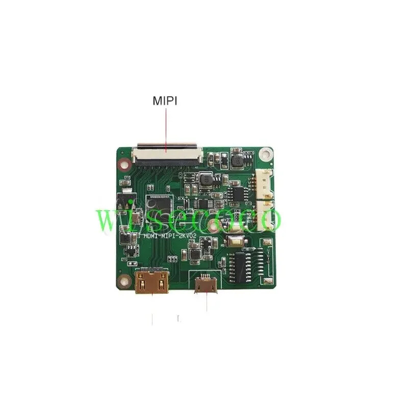 5 Inch 1080*1080 IPS LCD Display Screen Round Panel HDMI Drive Controller Board