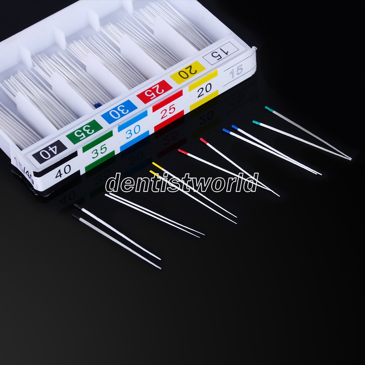 Dental Absorbent Paper Points PP 0.02 45 -80# Root Canal Endodontic Dentist Use