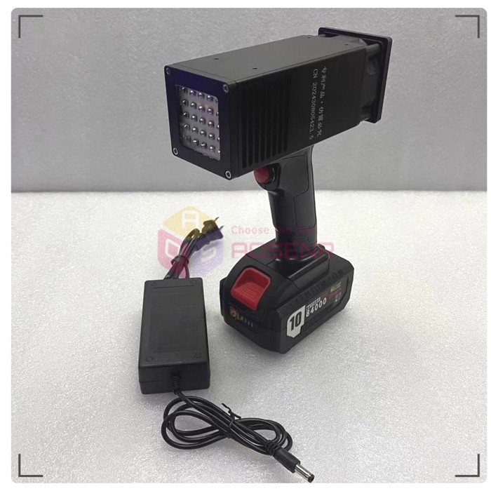 Car Paint Flaw Detection UV Curing Lamp Handheld Rechargeable UV LED Curing Lamp