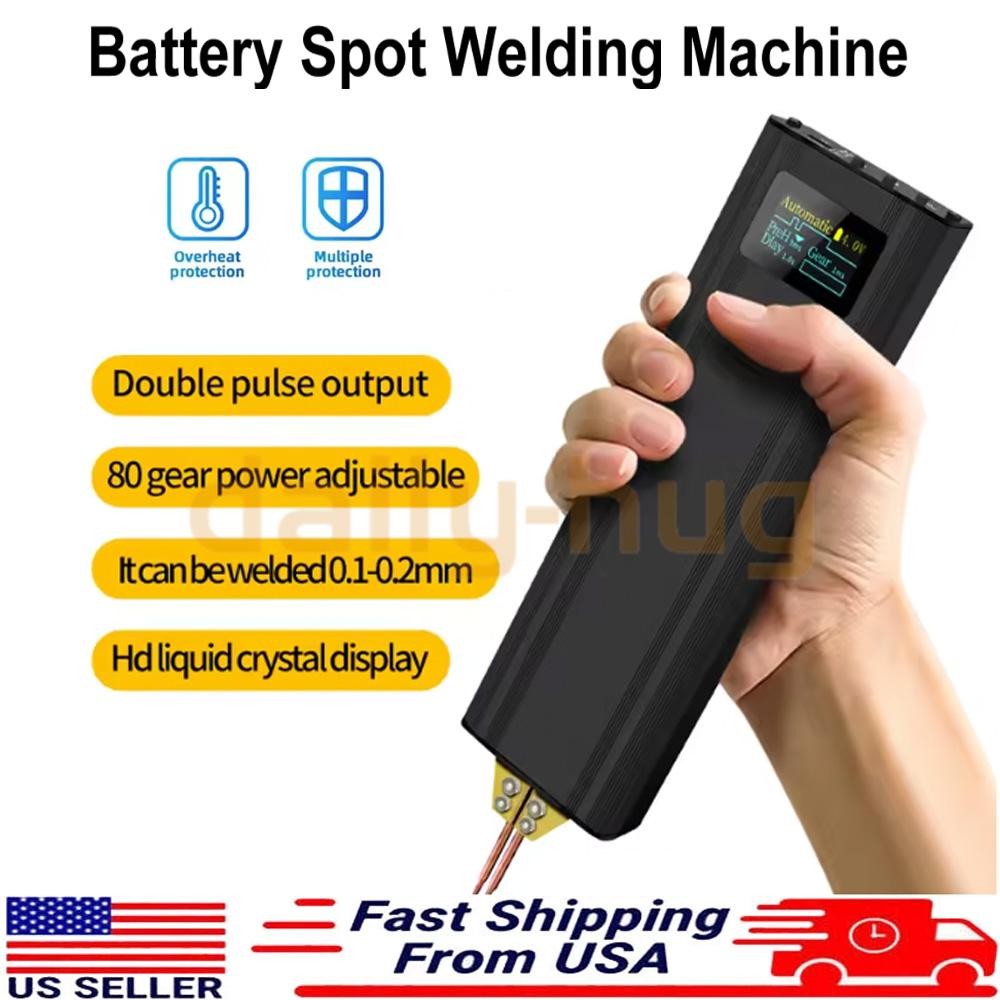 NEW Battery Spot Welder 5000mAh Battery Portable Spot Welder for 18650, 26650
