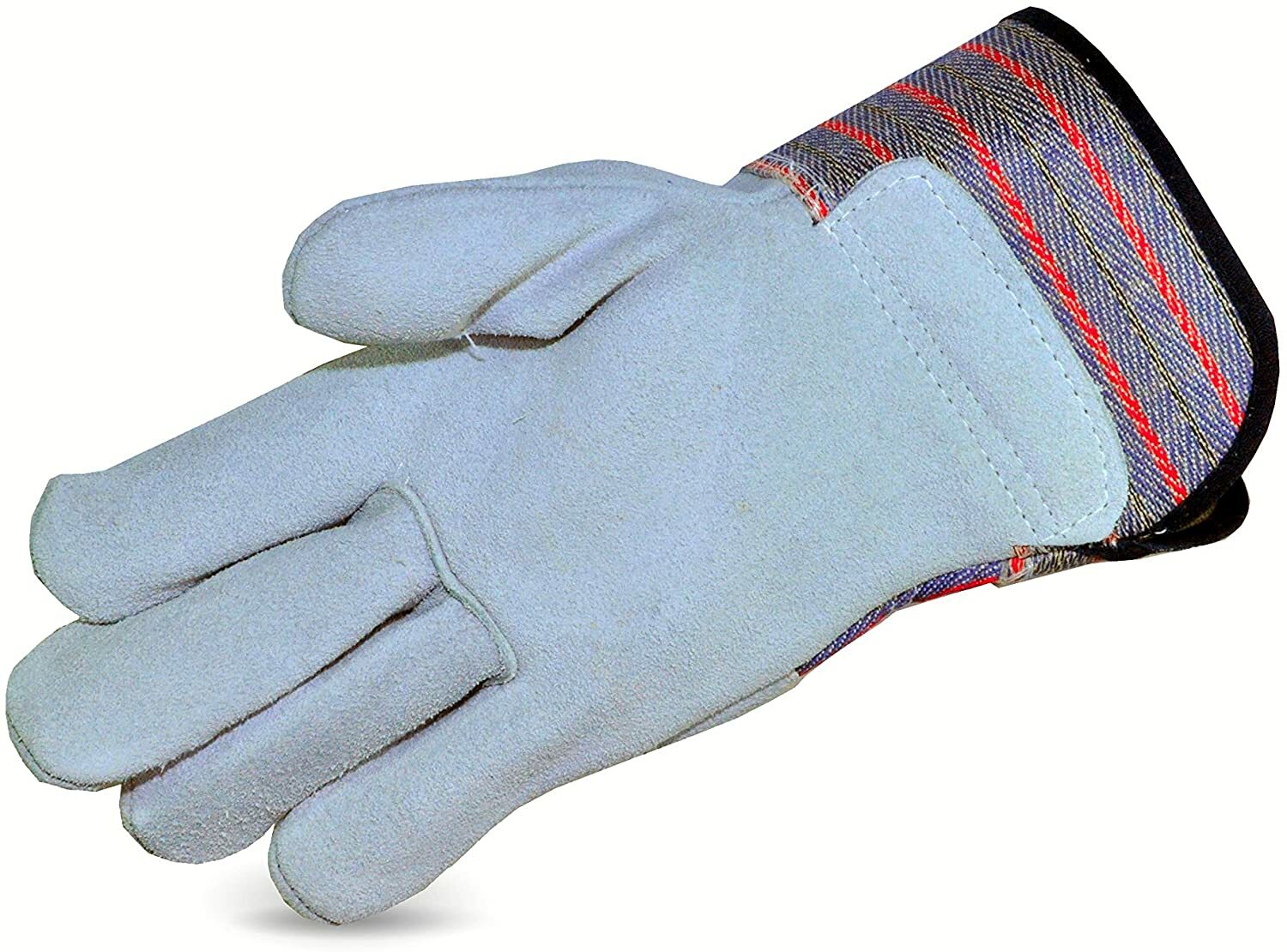 G & F 5015 Regular Cowhide Leather Palm Work Gloves For Driving And Construction