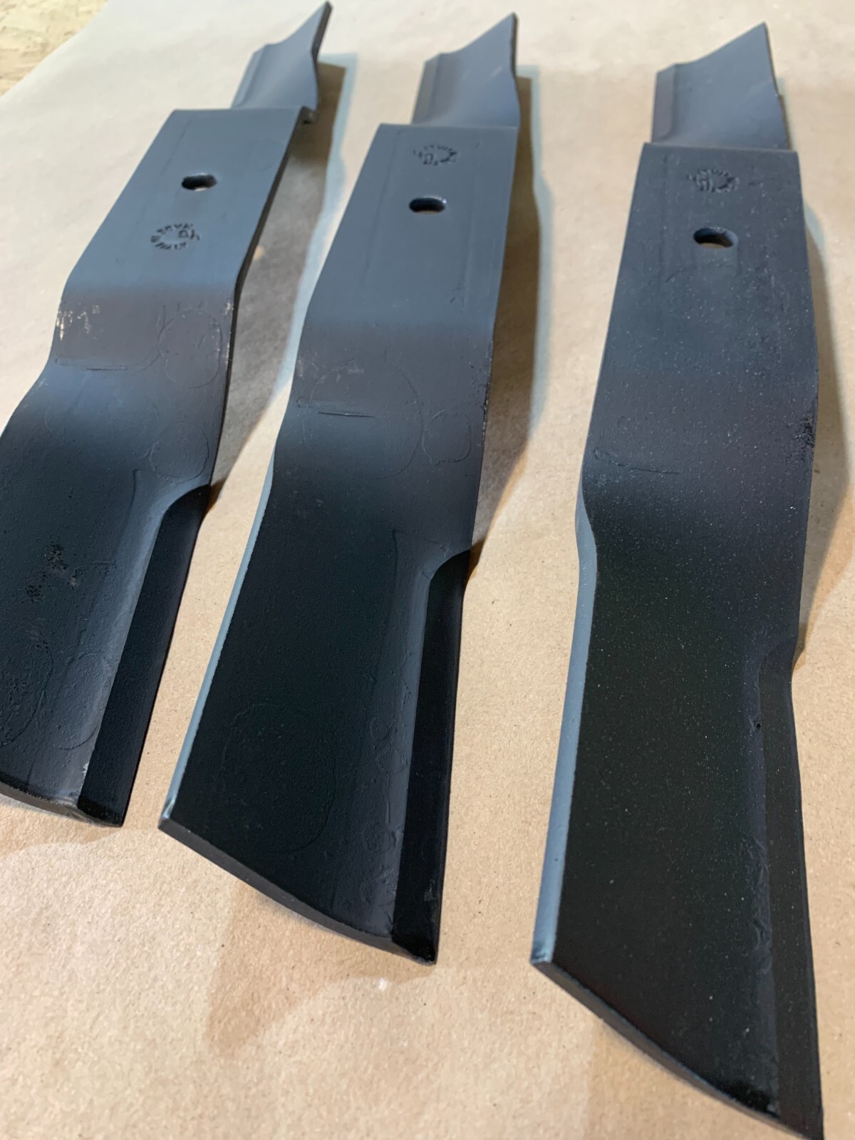 Set/3 blades for Servis Rhino 72″ (6′) finish grooming mowers replaces 00761711
