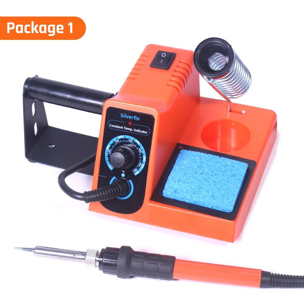 Silverflo 960-I Soldering Iron Kit Station Temperature Adjustable Rapid Heating