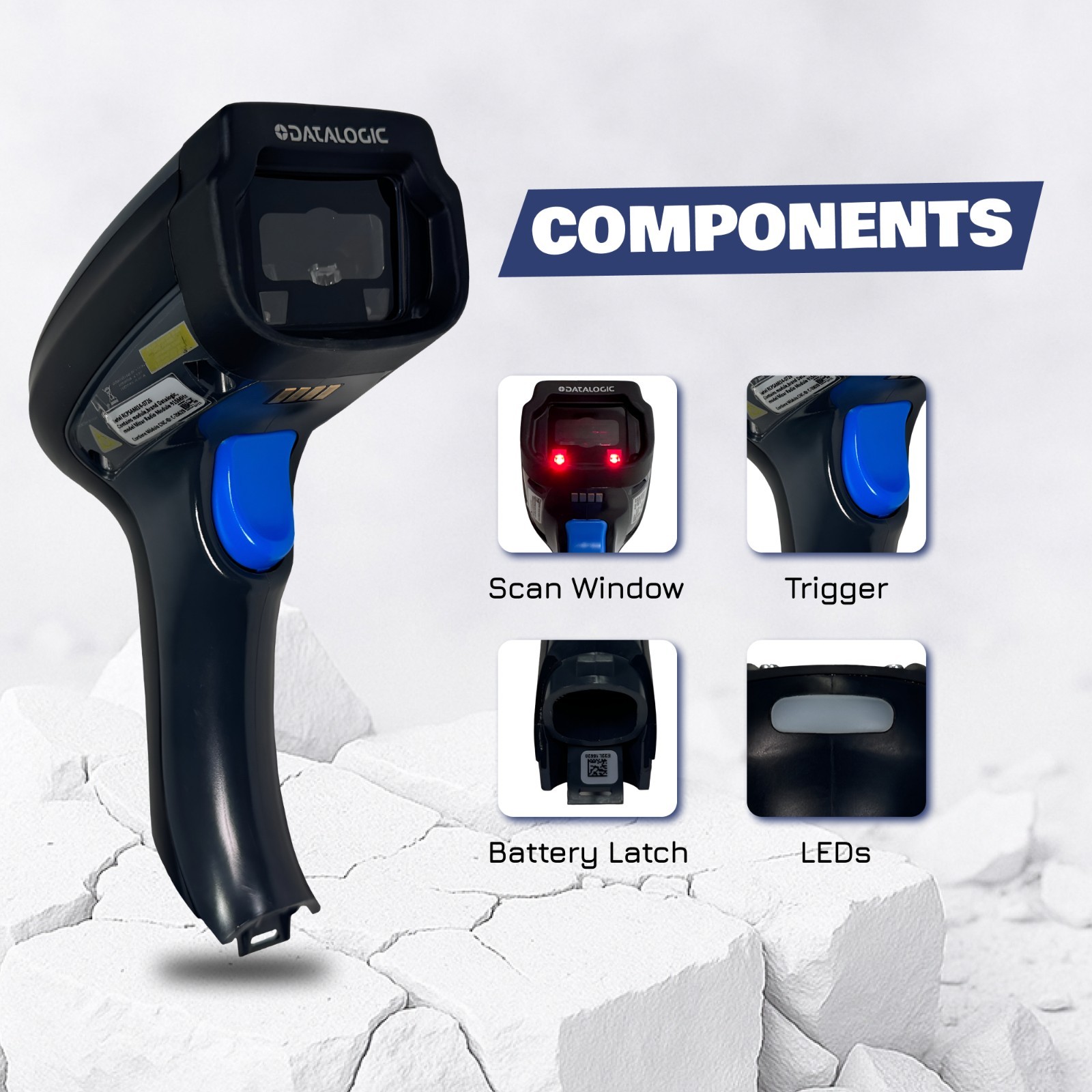💙Datalogic POWERSCAN PM9501💙Wireless Barcode Scanner Retail POS Industrial