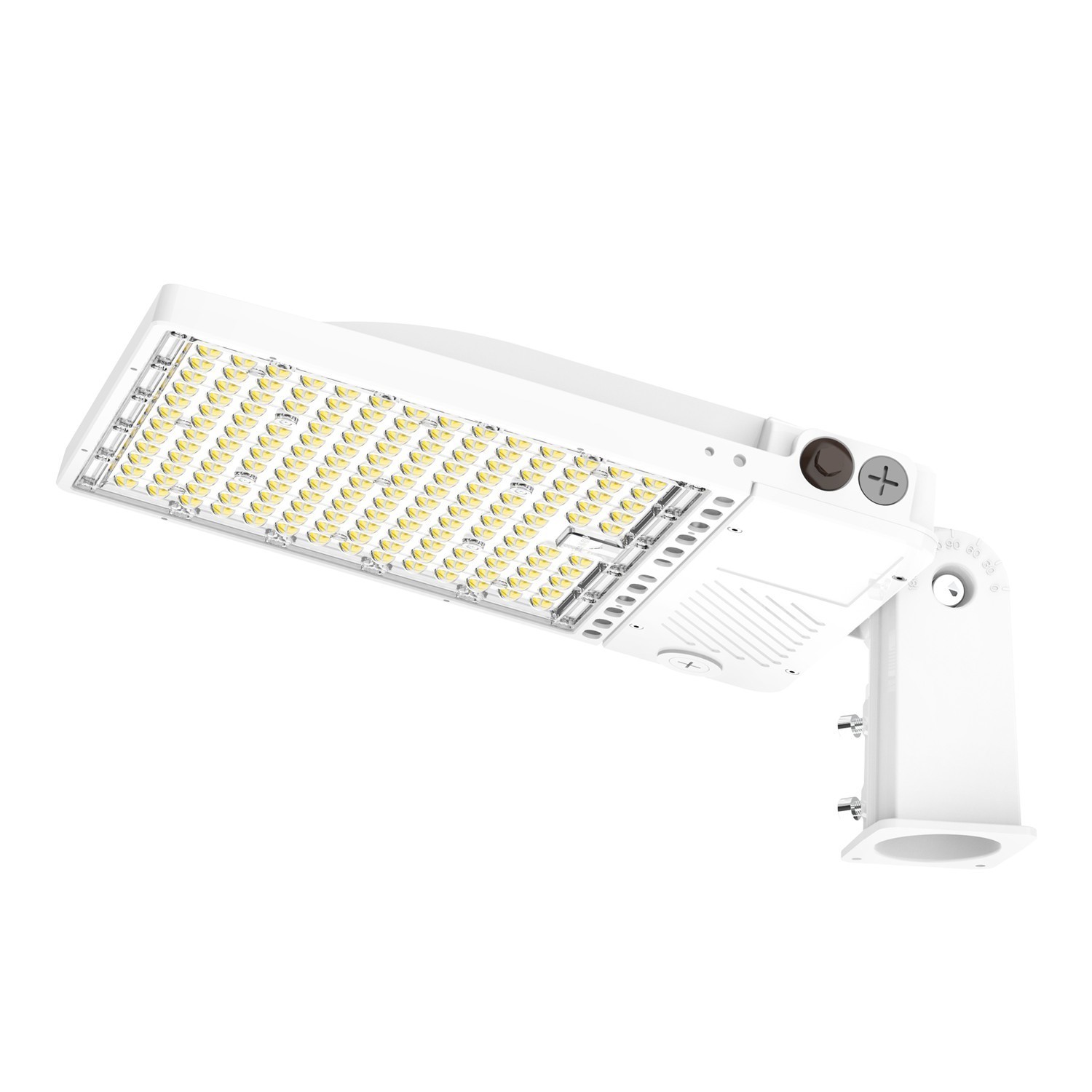 54000 Lumens Shoebox Street Pole Light 360W Parking Lot Light Universal Bracket