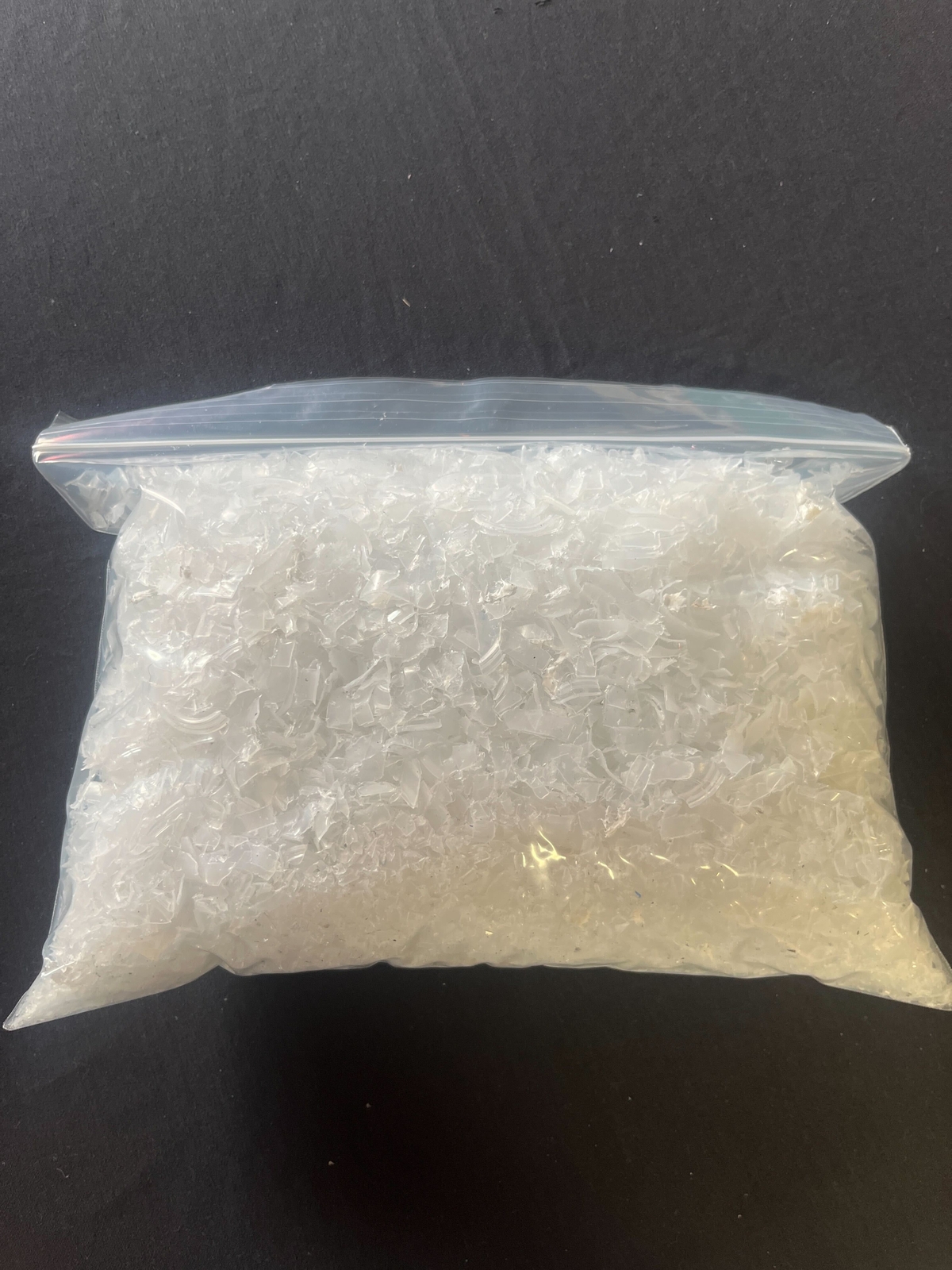 Shredded (Coarse) Recycled Low Density Polyethylene (LDPE #4) 1 kg