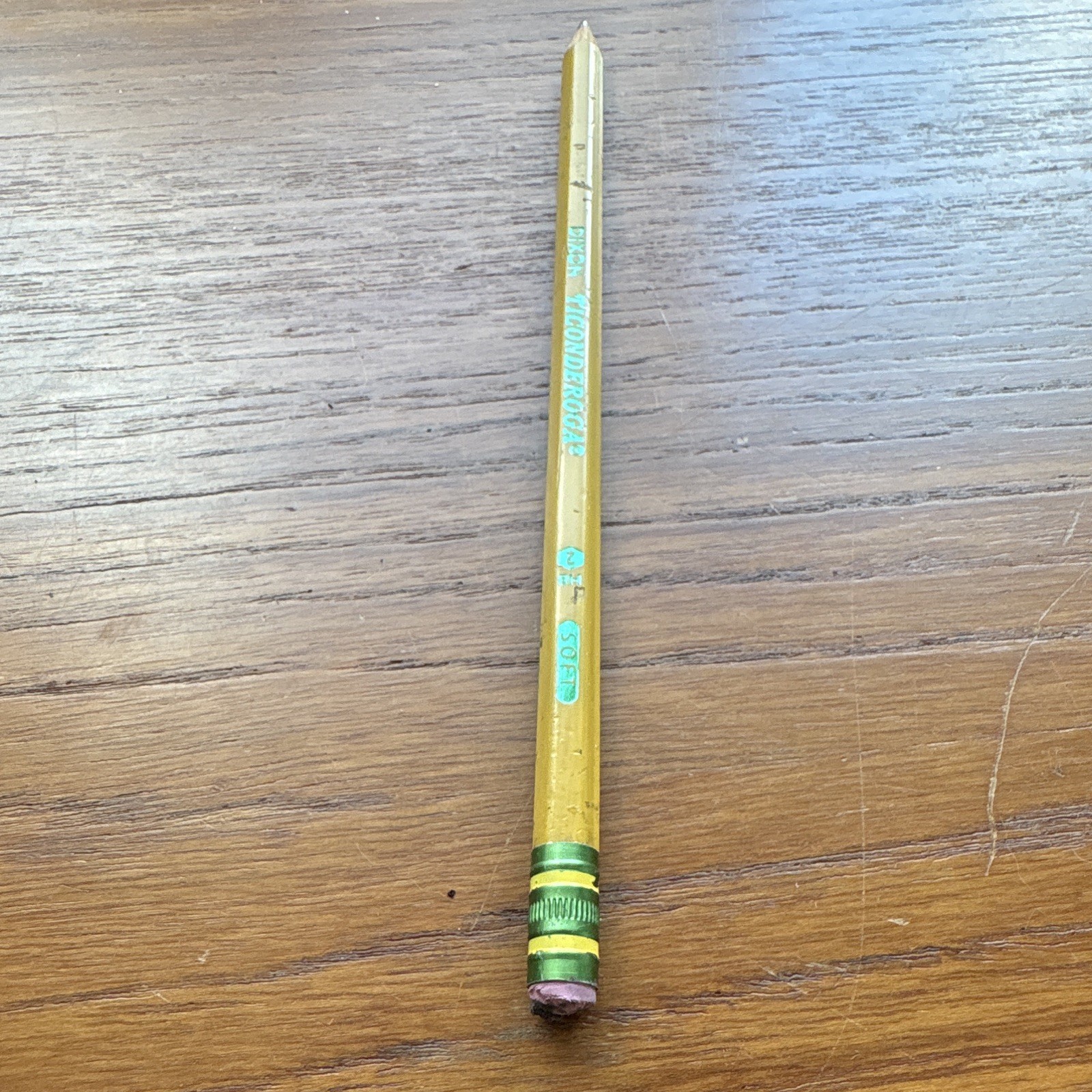 Dixon Ticonderoga Ticonderoga #2 HB Yellow Wooden Pencil w/ Eraser