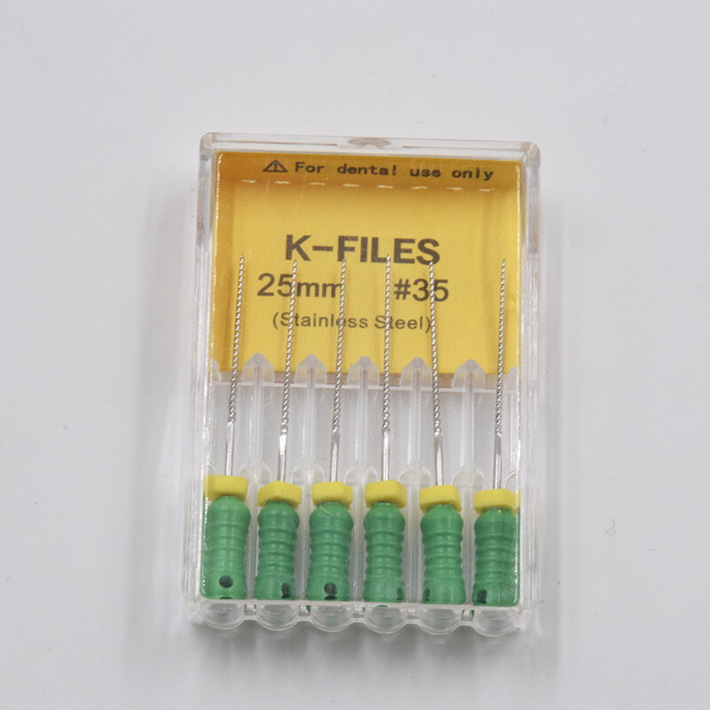 Dental H/K-Files 21/25/31mm Endodontic Instruments REAMERS Root Canal Hand Use