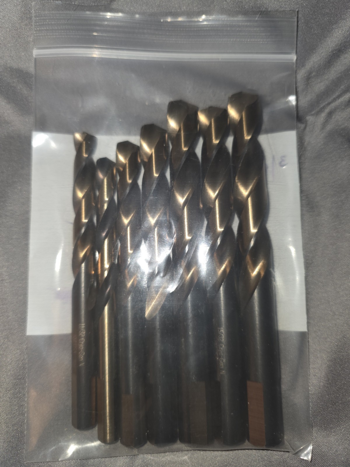 Primalloy Cobalt Drill Bit Set 3/8 to 15/32 Letter E 6 in CR40-GENV